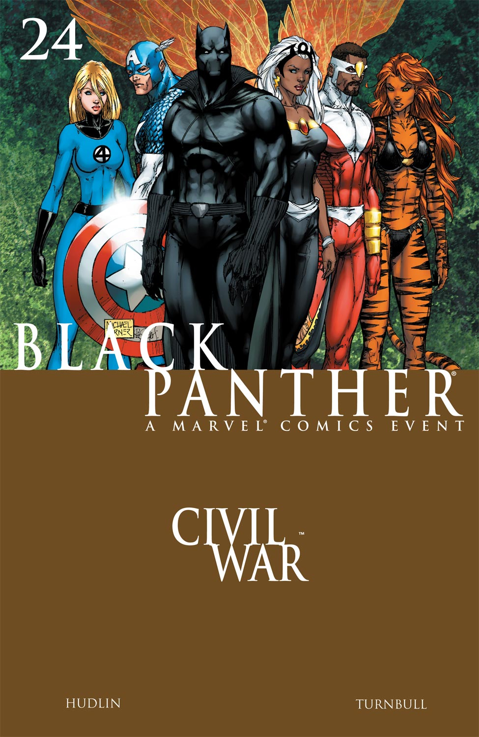 Read online Black Panther (2005) comic -  Issue #24 - 1