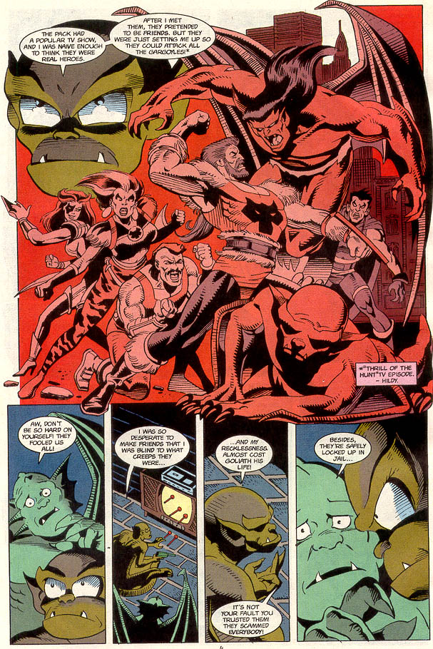Read online Gargoyles (1995) comic -  Issue #7 - The Pack Attacks - 5