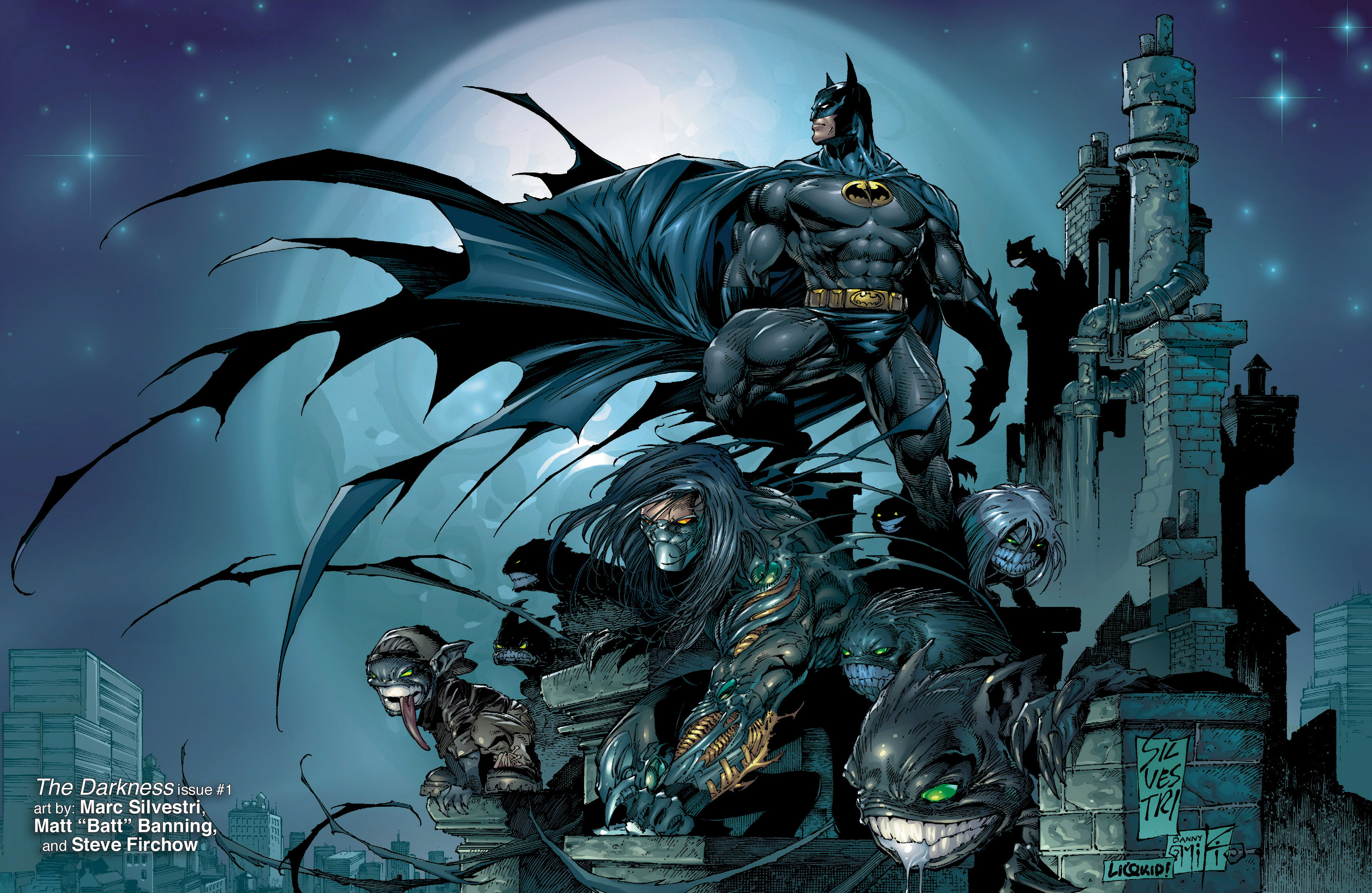 Read online The Darkness: Darkness/Batman & Darkness/Superman 20th Anniversary Collection comic -  Issue # TPB (Part 3) - 37