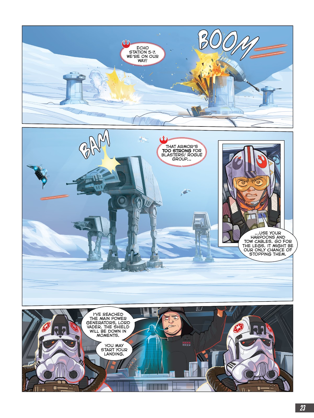 Star Wars: The Empire Strikes Back Graphic Novel Adaptation issue Full - Page 22