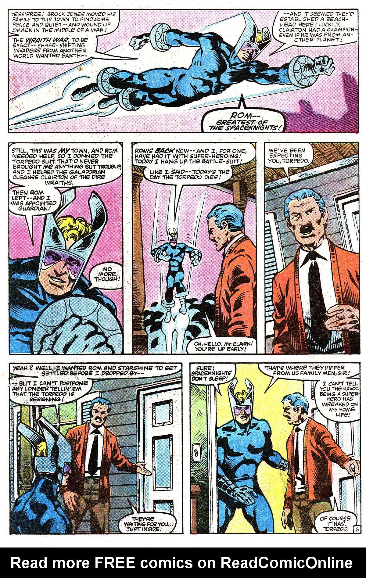 Read online ROM (1979) comic -  Issue #50 - 7