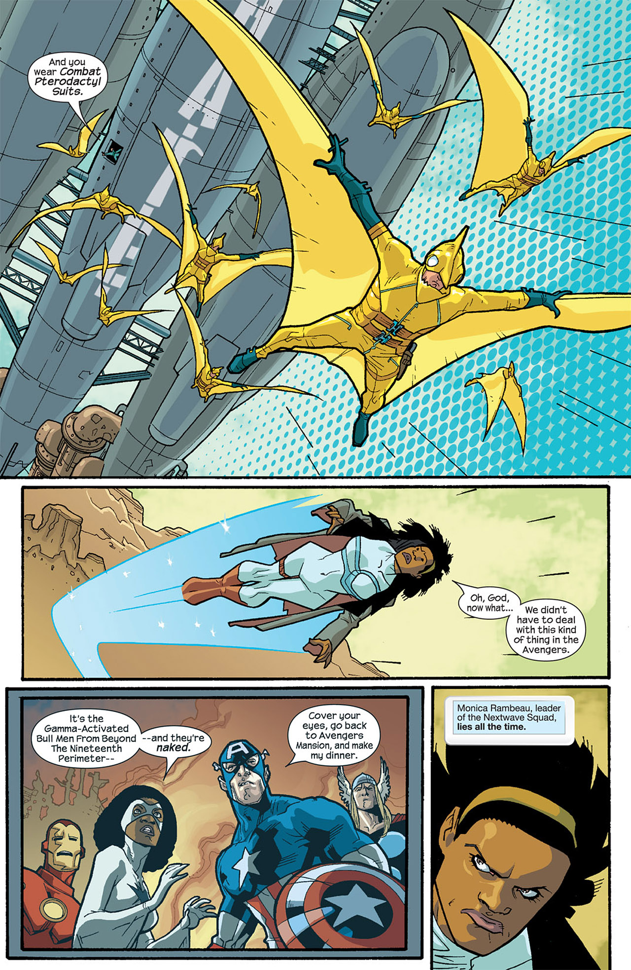 Read online Nextwave: Agents Of H.A.T.E. comic -  Issue #5 - 19