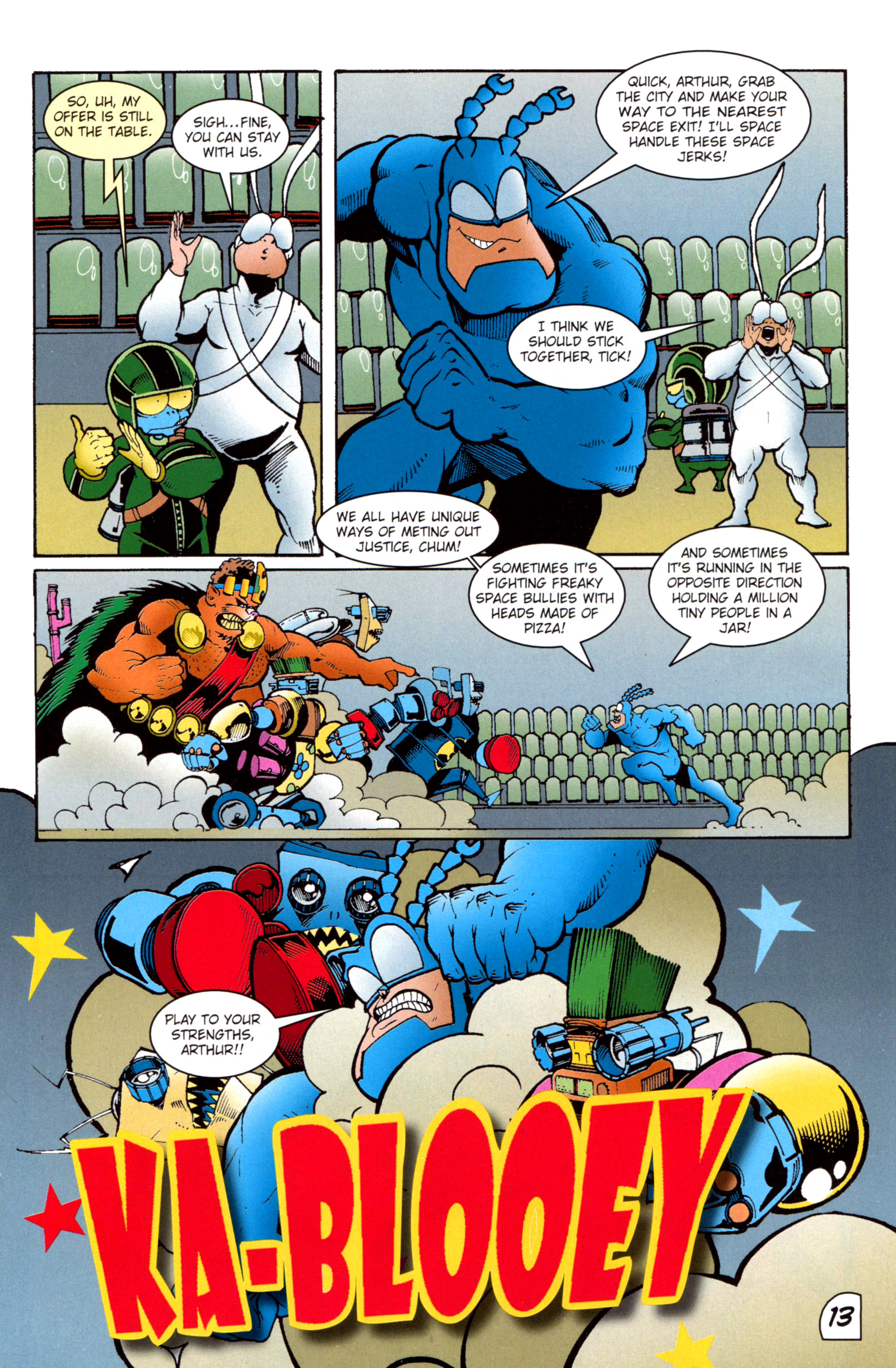 Read online Free Comic Book Day 2014 comic -  Issue # The Tick - 15