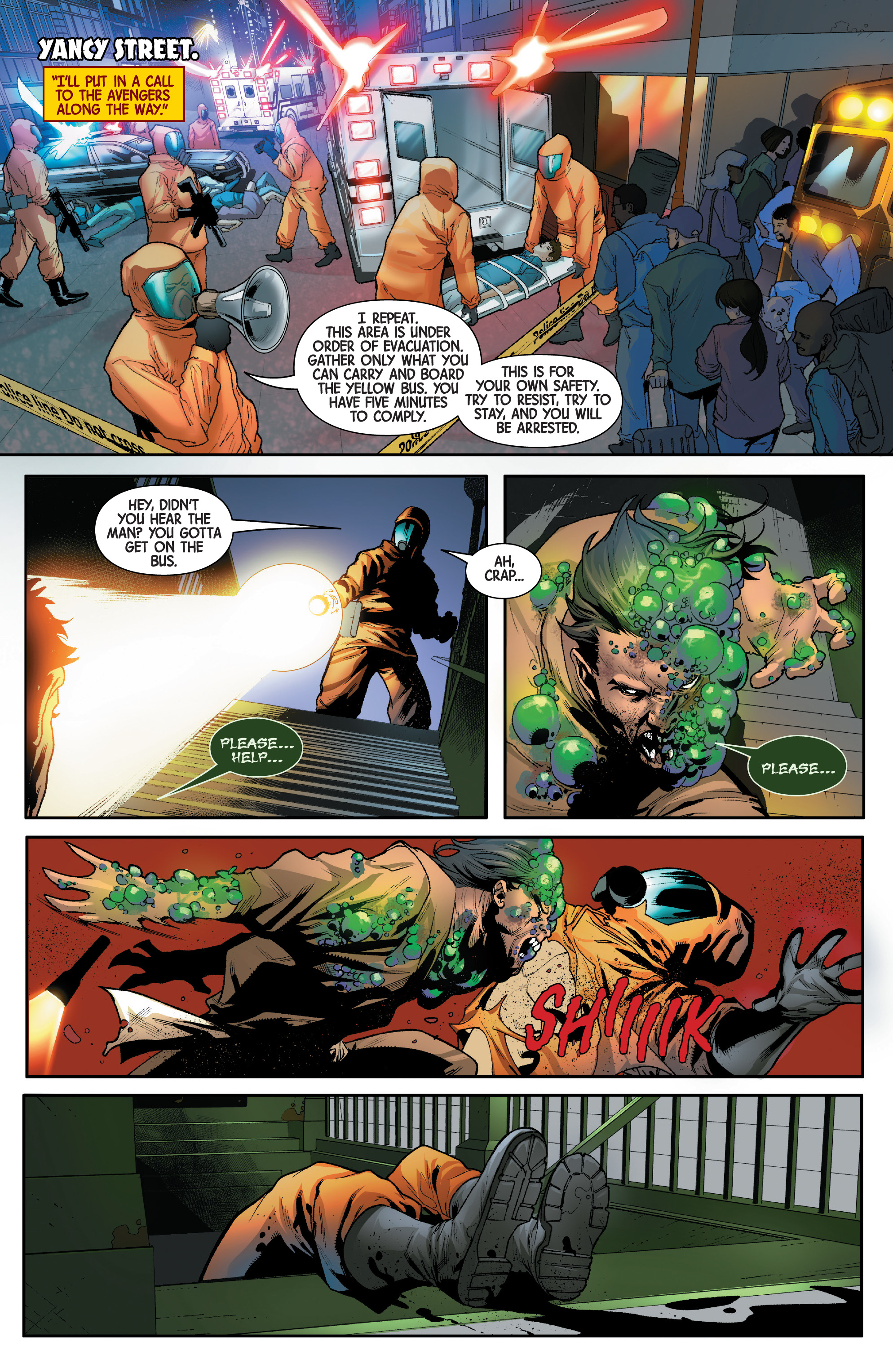 Read online Contagion comic -  Issue #2 - 12