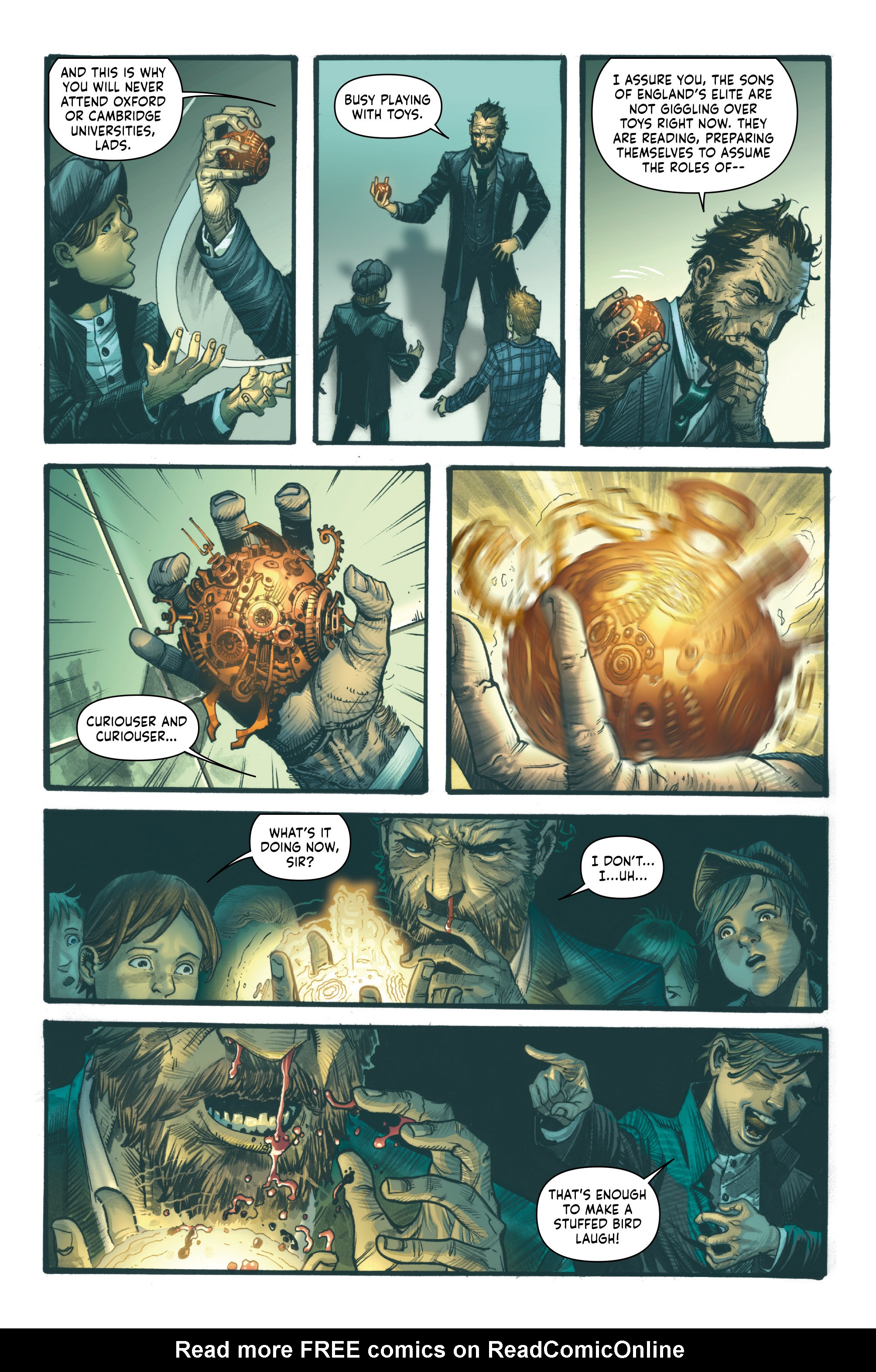 Read online Mycroft comic -  Issue #1 - 5