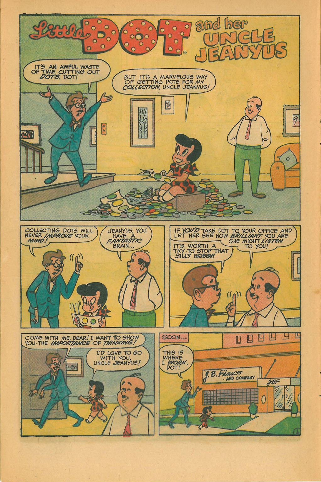 Read online Little Dot (1953) comic -  Issue #104 - 12