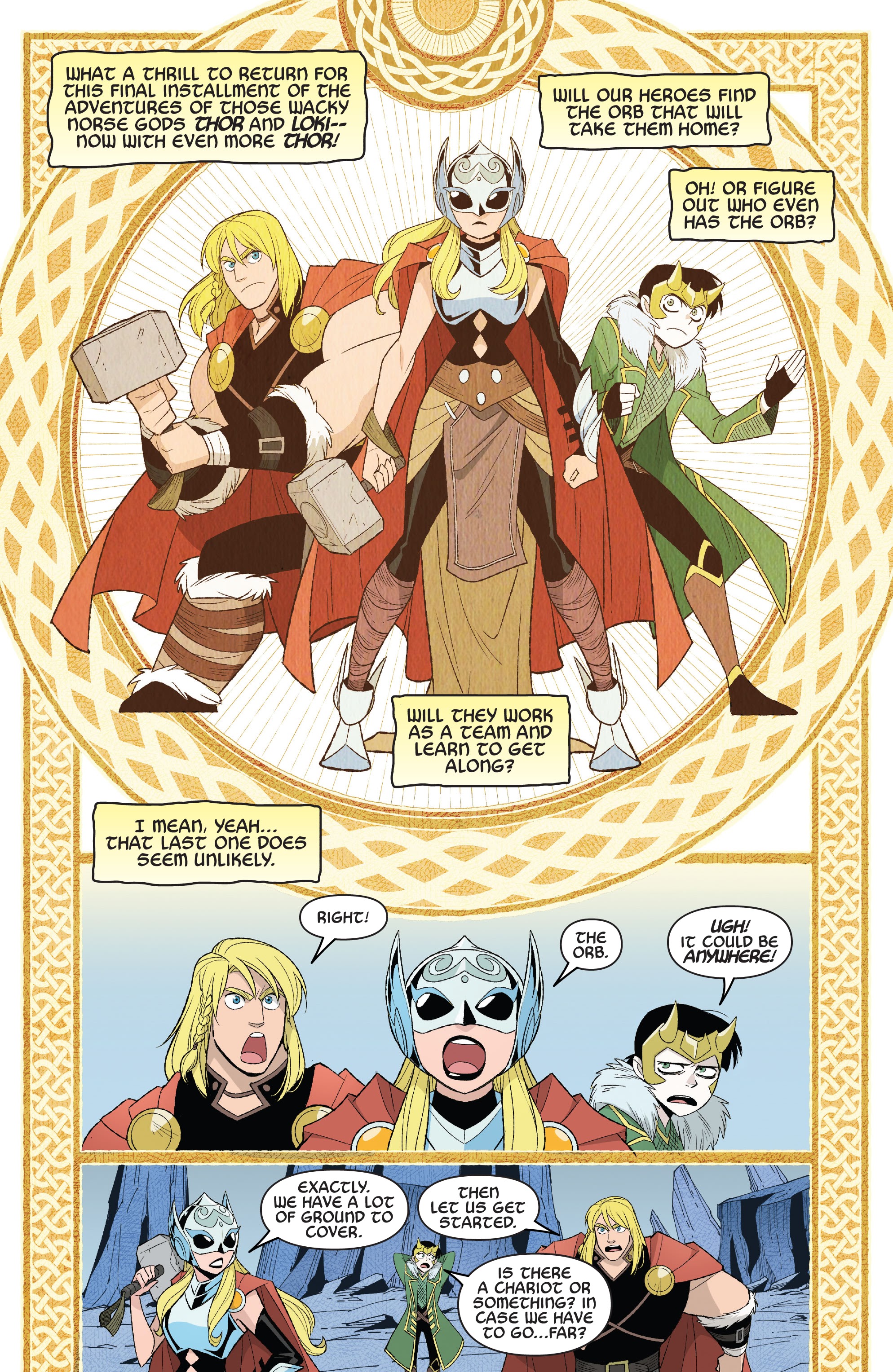 Read online Thor & Loki: Double Trouble comic -  Issue #4 - 3