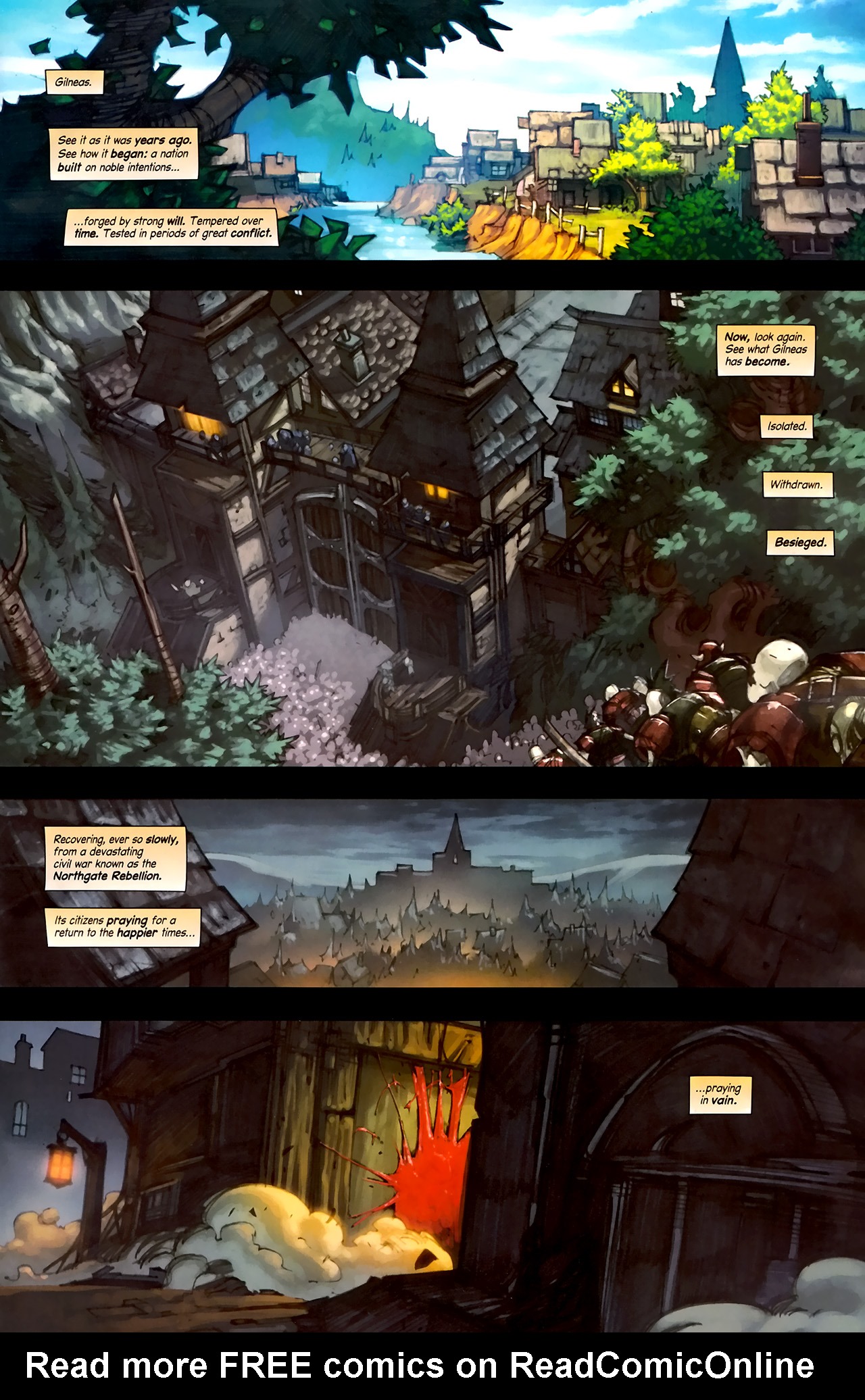 Read online World of Warcraft: Curse of the Worgen comic -  Issue #1 - 3