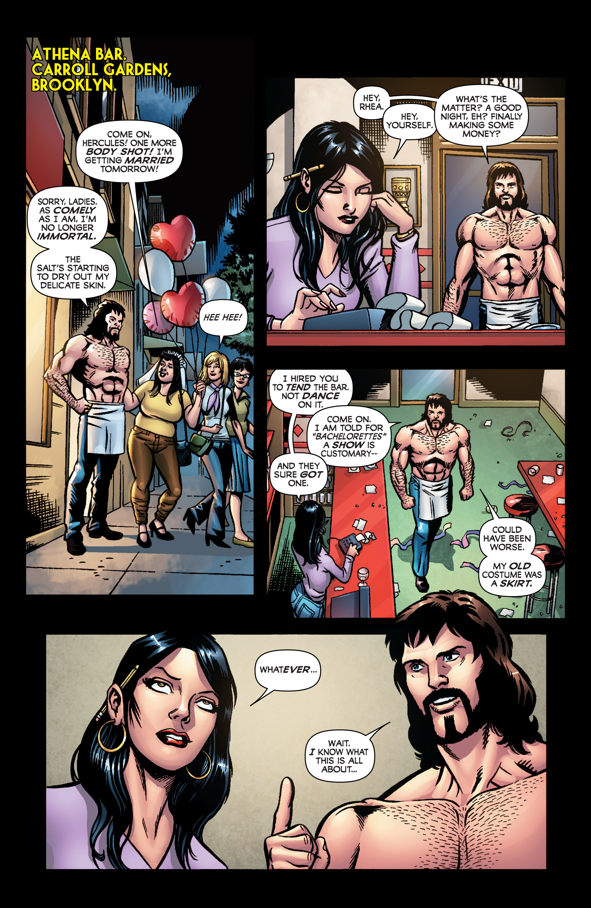 Read online Herc comic -  Issue #9 - 7