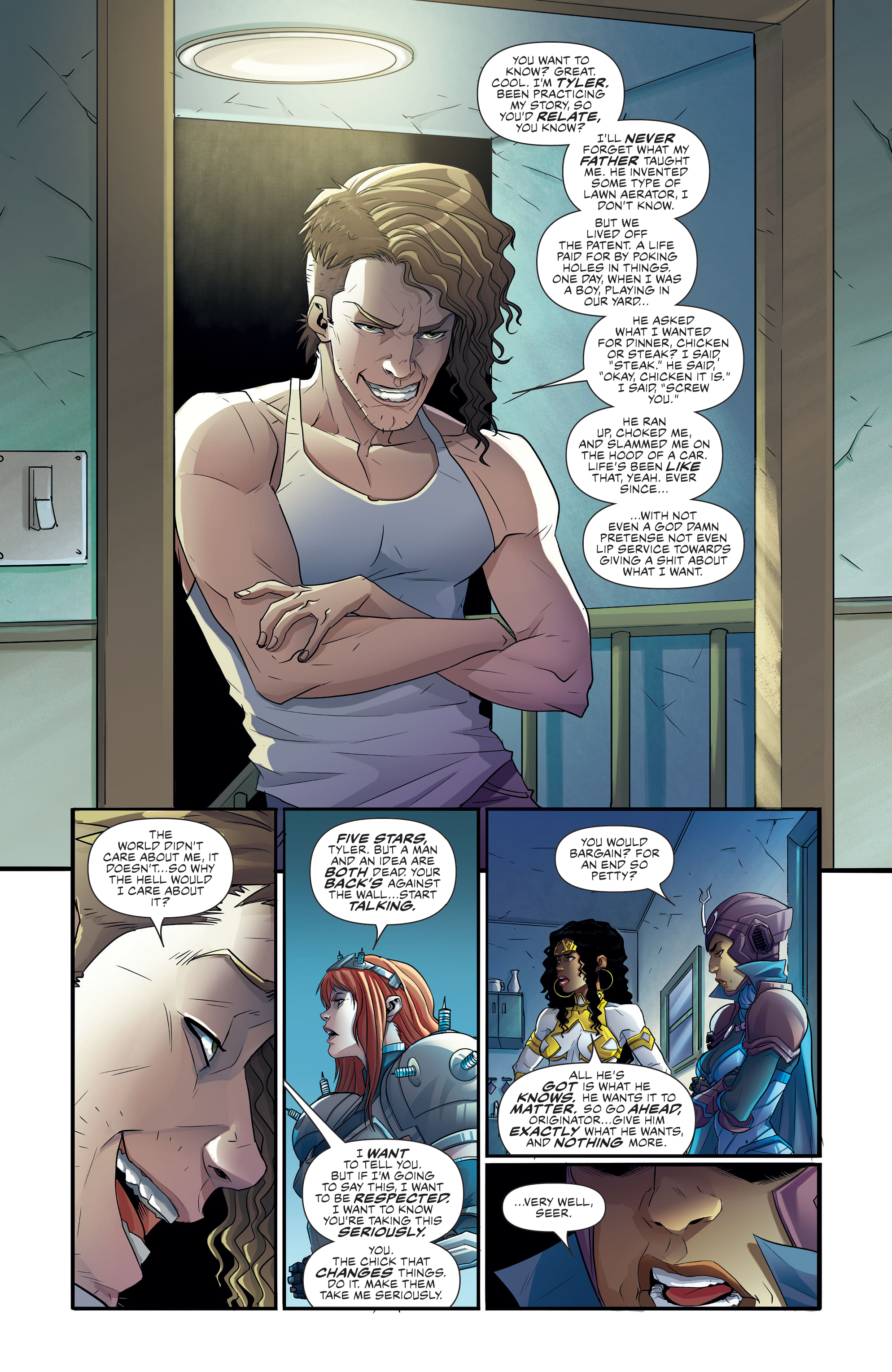 Read online Commanders In Crisis comic -  Issue #4 - 5