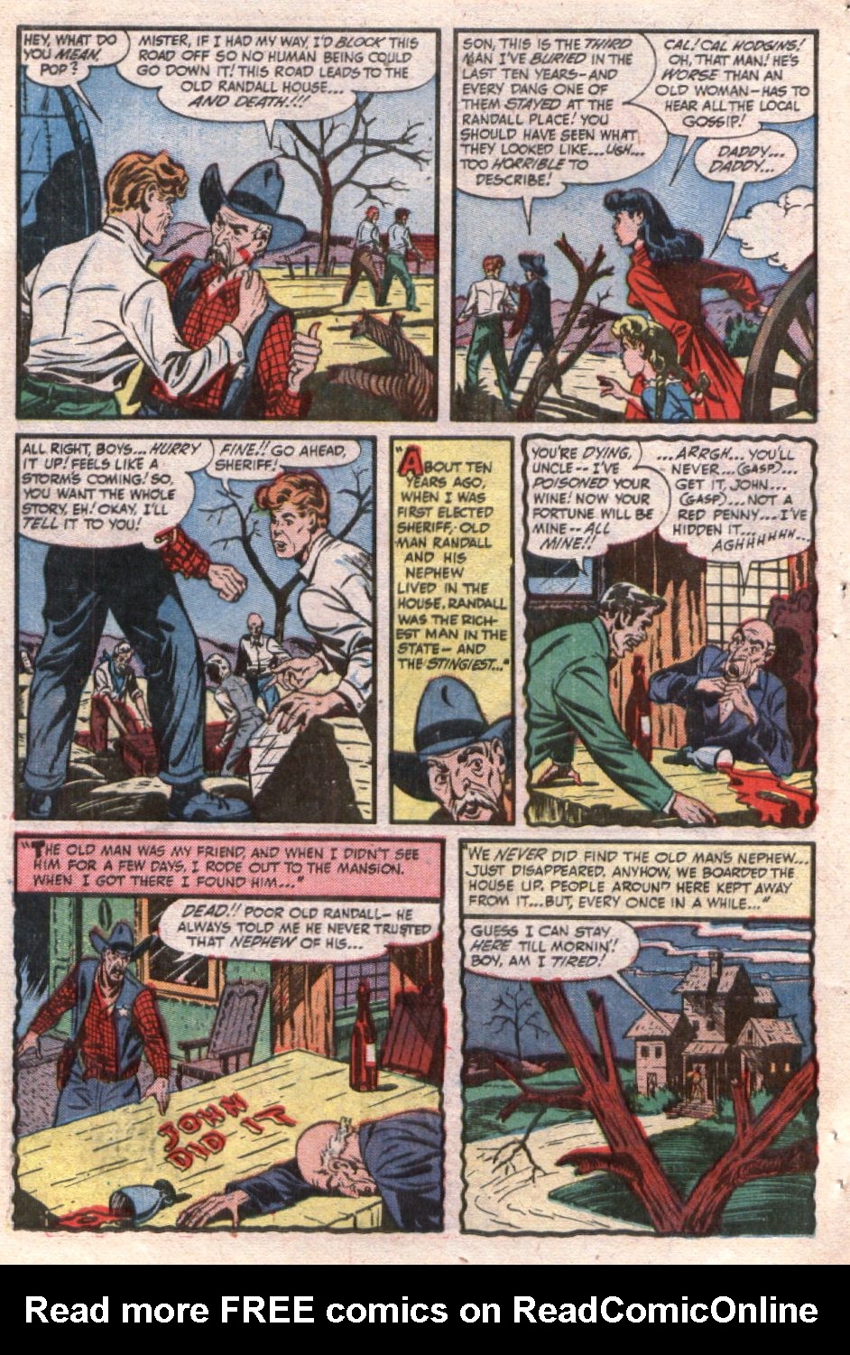 Read online Chamber of Chills (1951) comic -  Issue #1 - 14