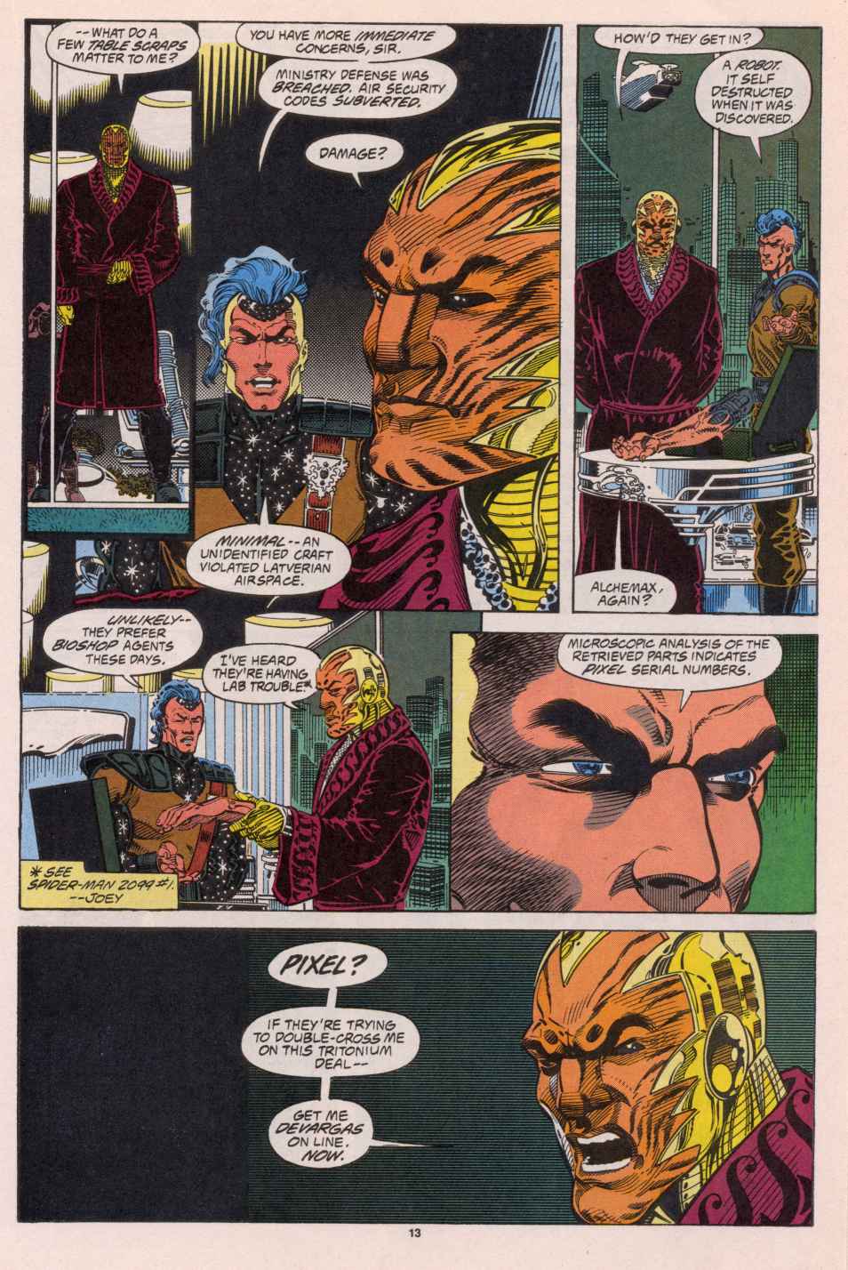 Read online Doom 2099 comic -  Issue #2 - 10