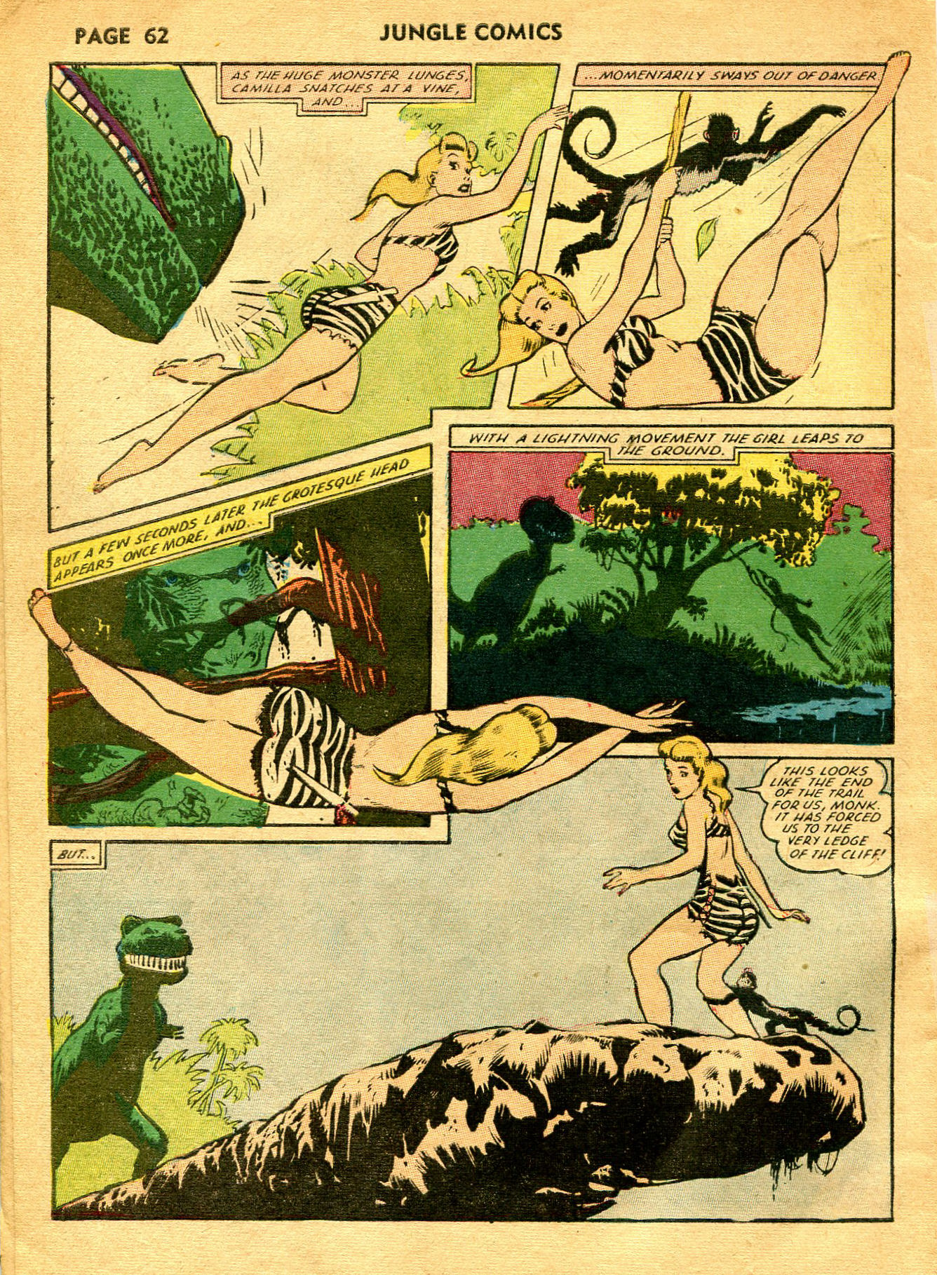 Read online Jungle Comics comic -  Issue #33 - 64