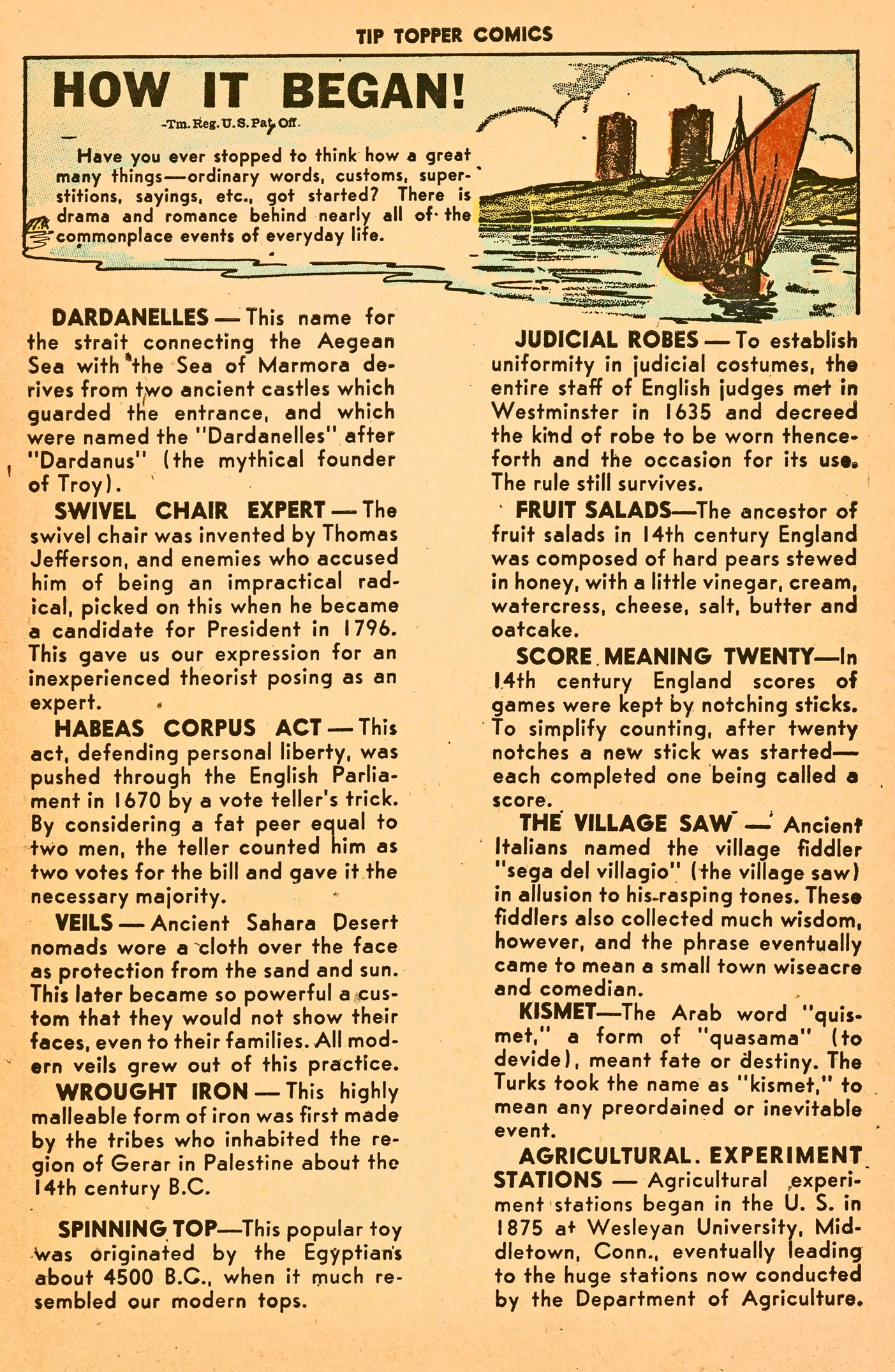 Read online Tip Topper Comics comic -  Issue #3 - 47