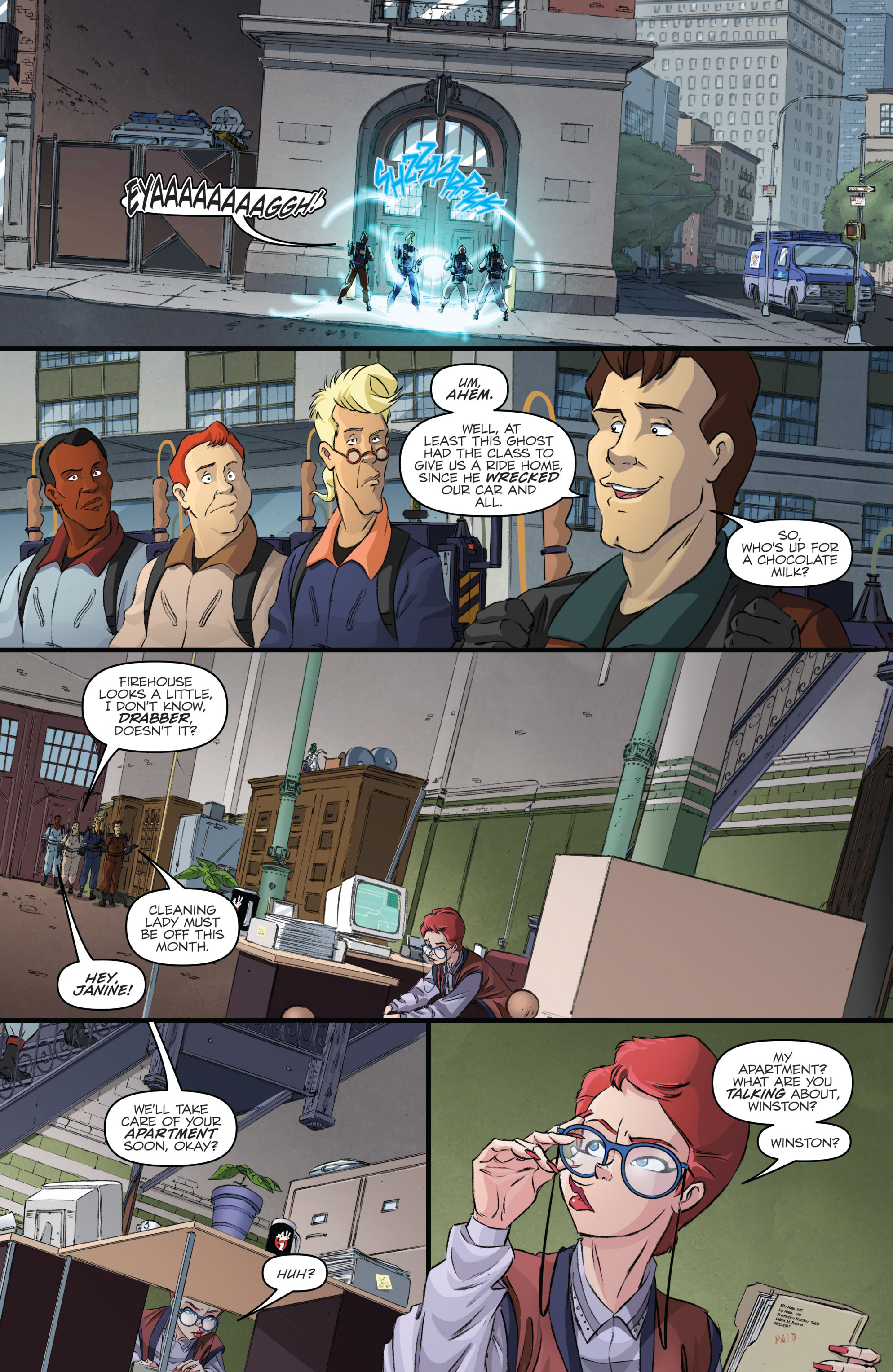 Read online Ghostbusters: Get Real comic -  Issue #1 - 12