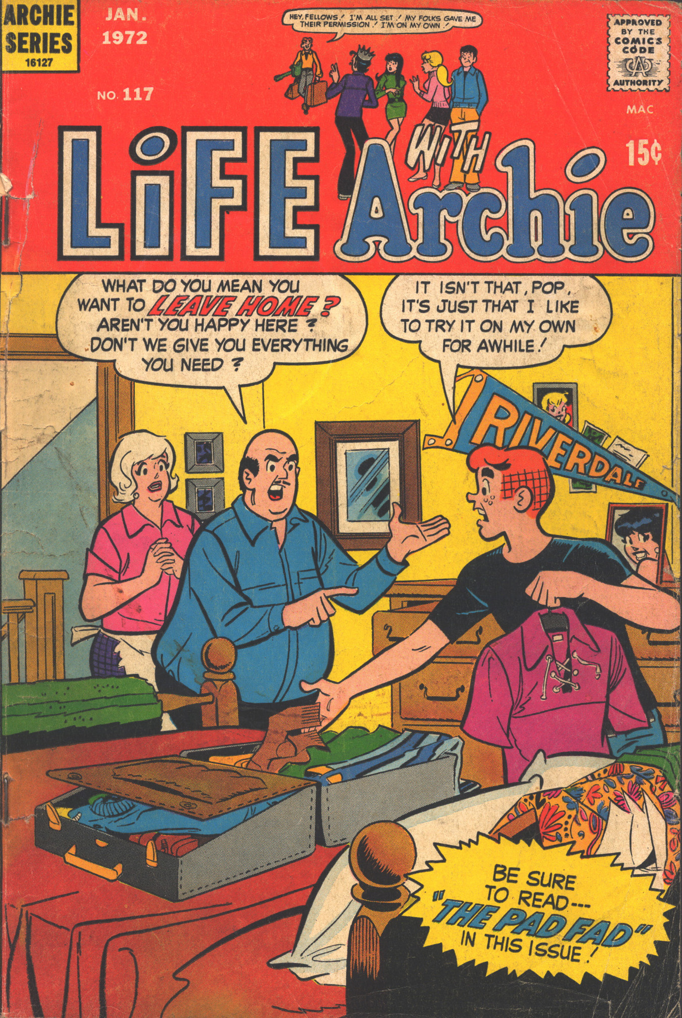 Read online Life With Archie (1958) comic -  Issue #117 - 1