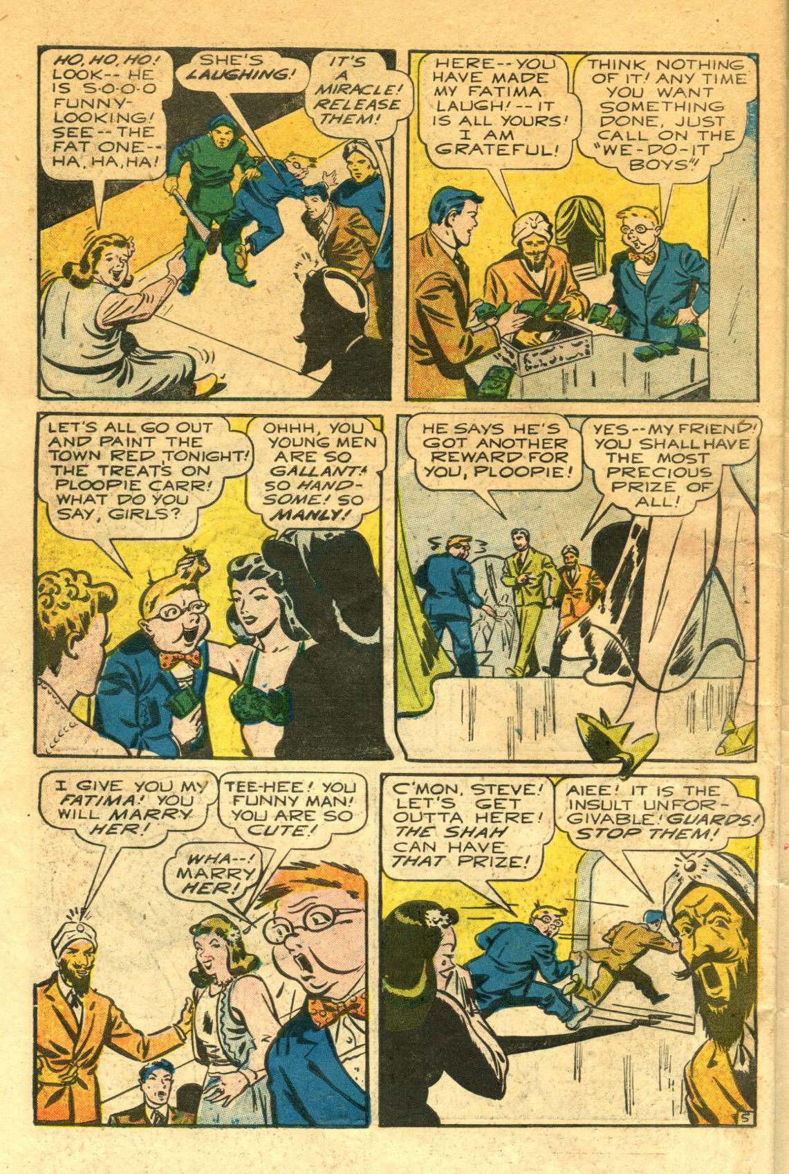 Read online Exciting Comics comic -  Issue #52 - 39