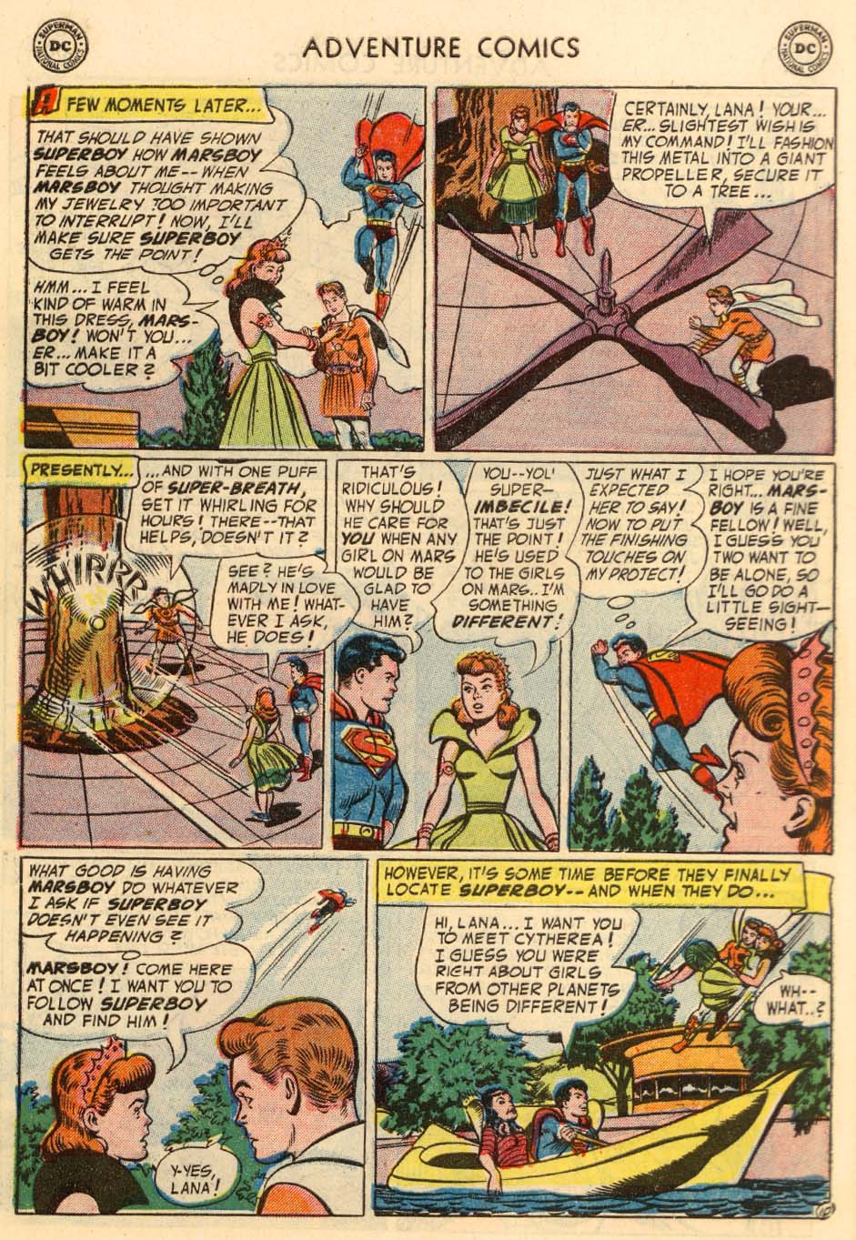 Read online Adventure Comics (1938) comic -  Issue #195 - 12