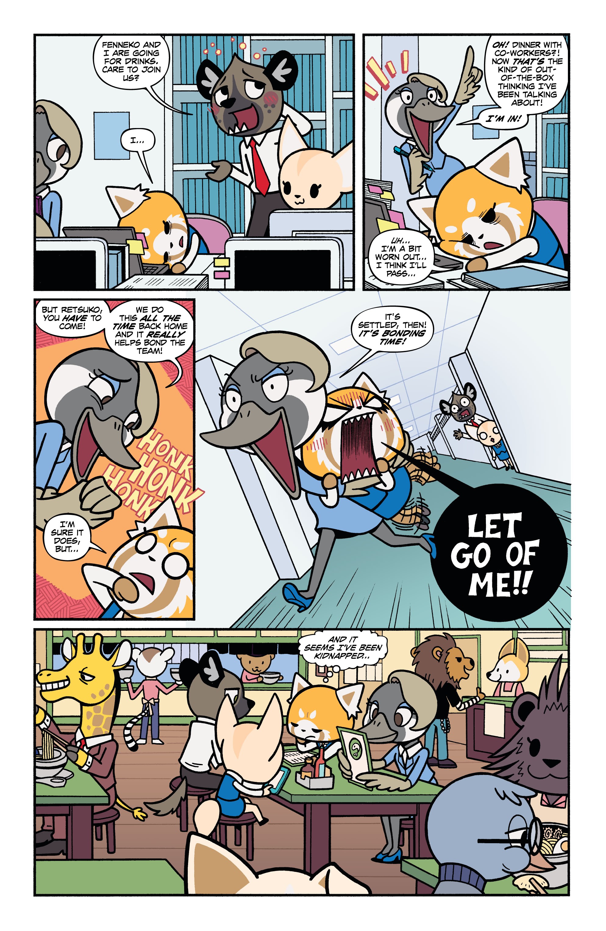 Read online Aggretsuko comic -  Issue #3 - 11