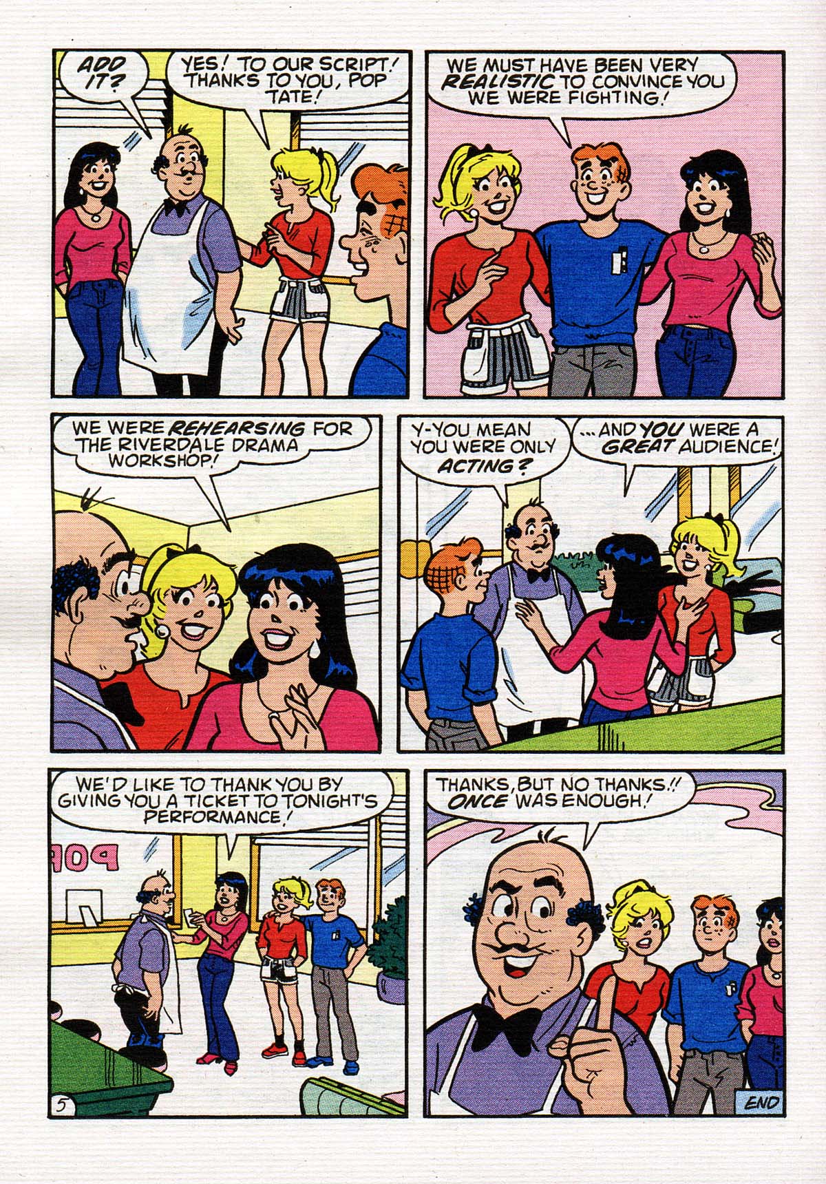 Read online Betty and Veronica Digest Magazine comic -  Issue #124 - 145