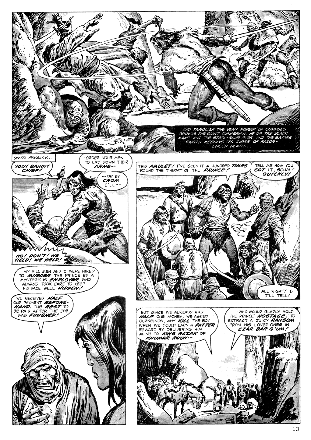 Read online The Savage Sword Of Conan comic -  Issue #71 - 13