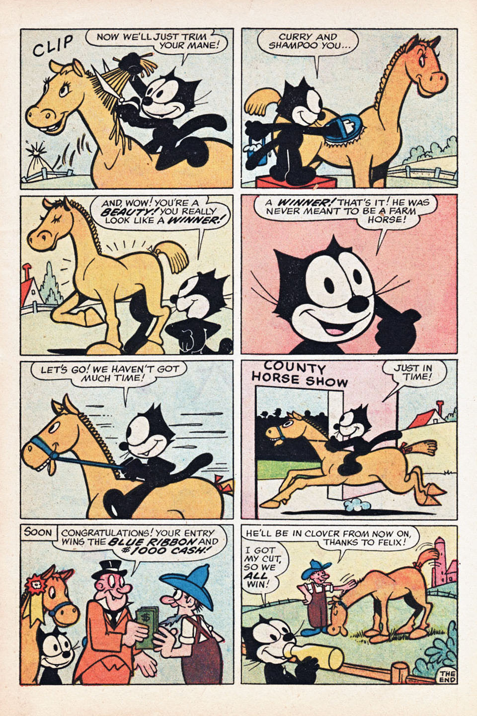 Read online Felix the Cat (1955) comic -  Issue #84 - 9