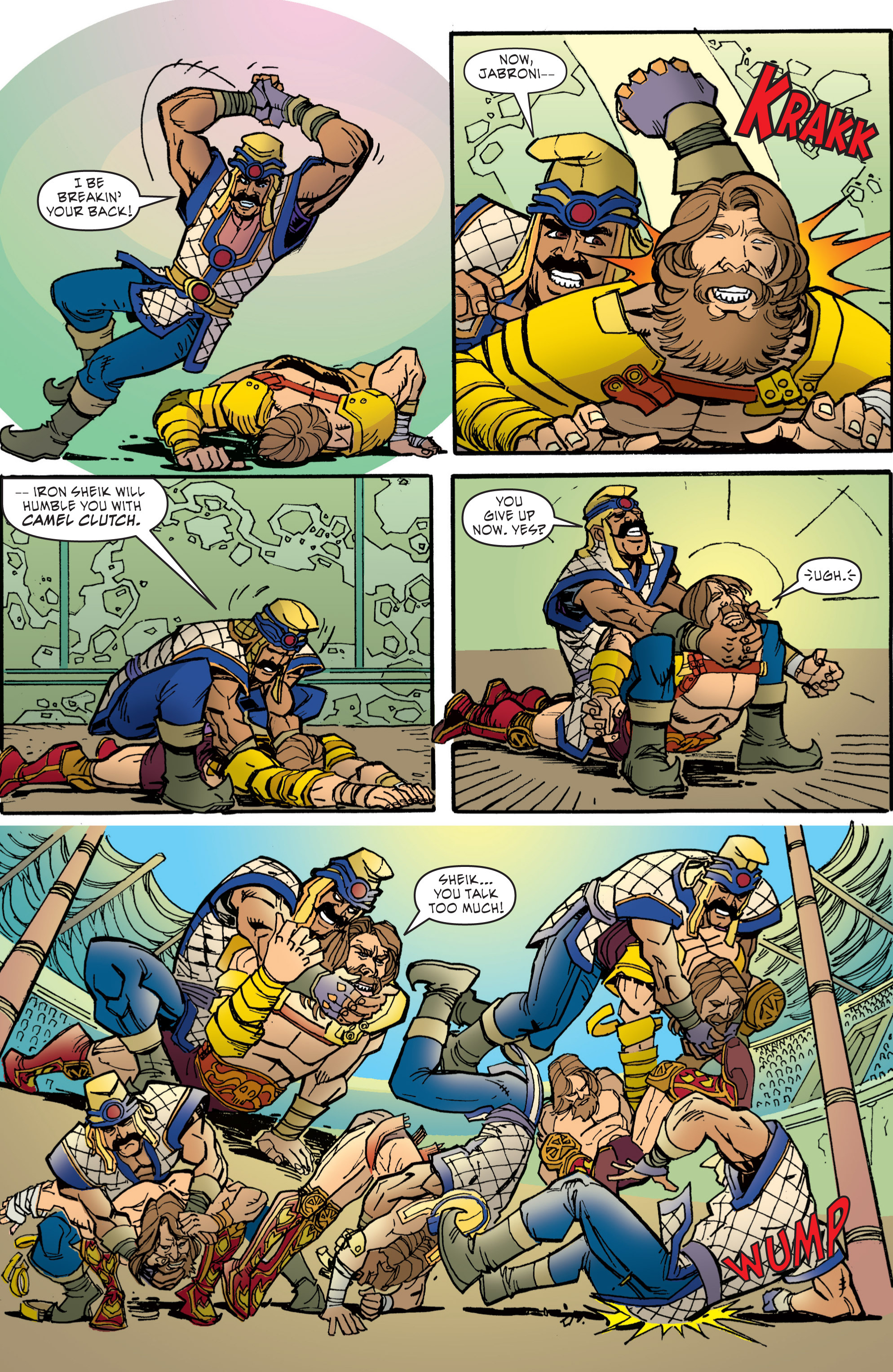 Read online WWE Superstars comic -  Issue #9 - 5