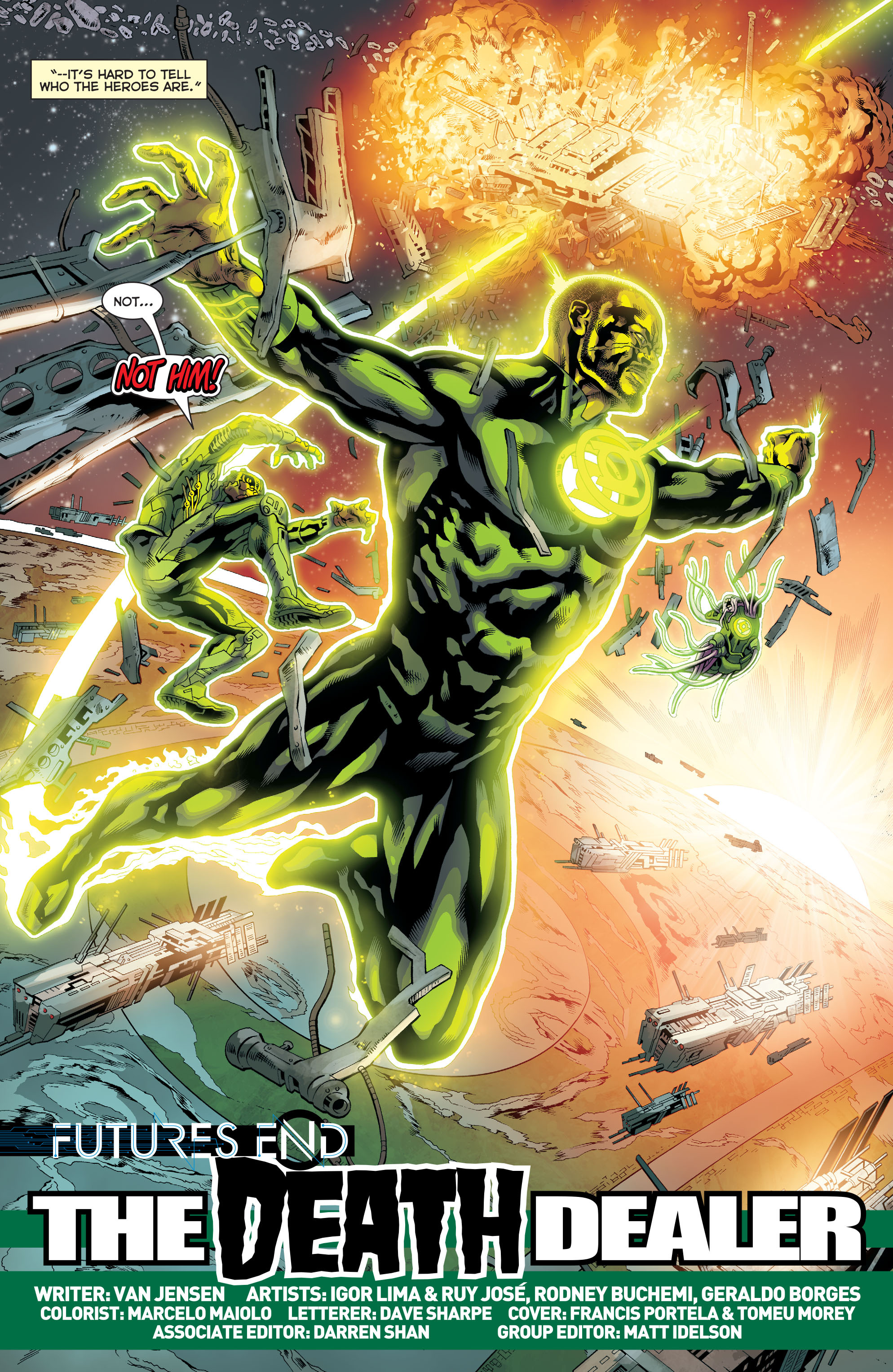 Read online Green Lantern Corps: Futures End comic -  Issue # Full - 3