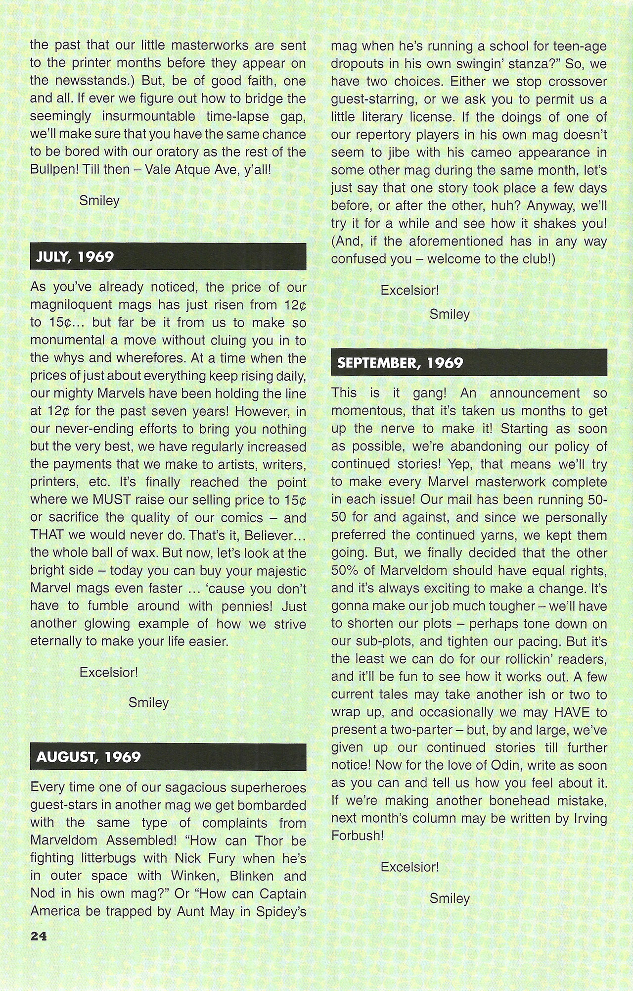 Read online Stan's Soapbox: The Collection comic -  Issue # TPB - 23