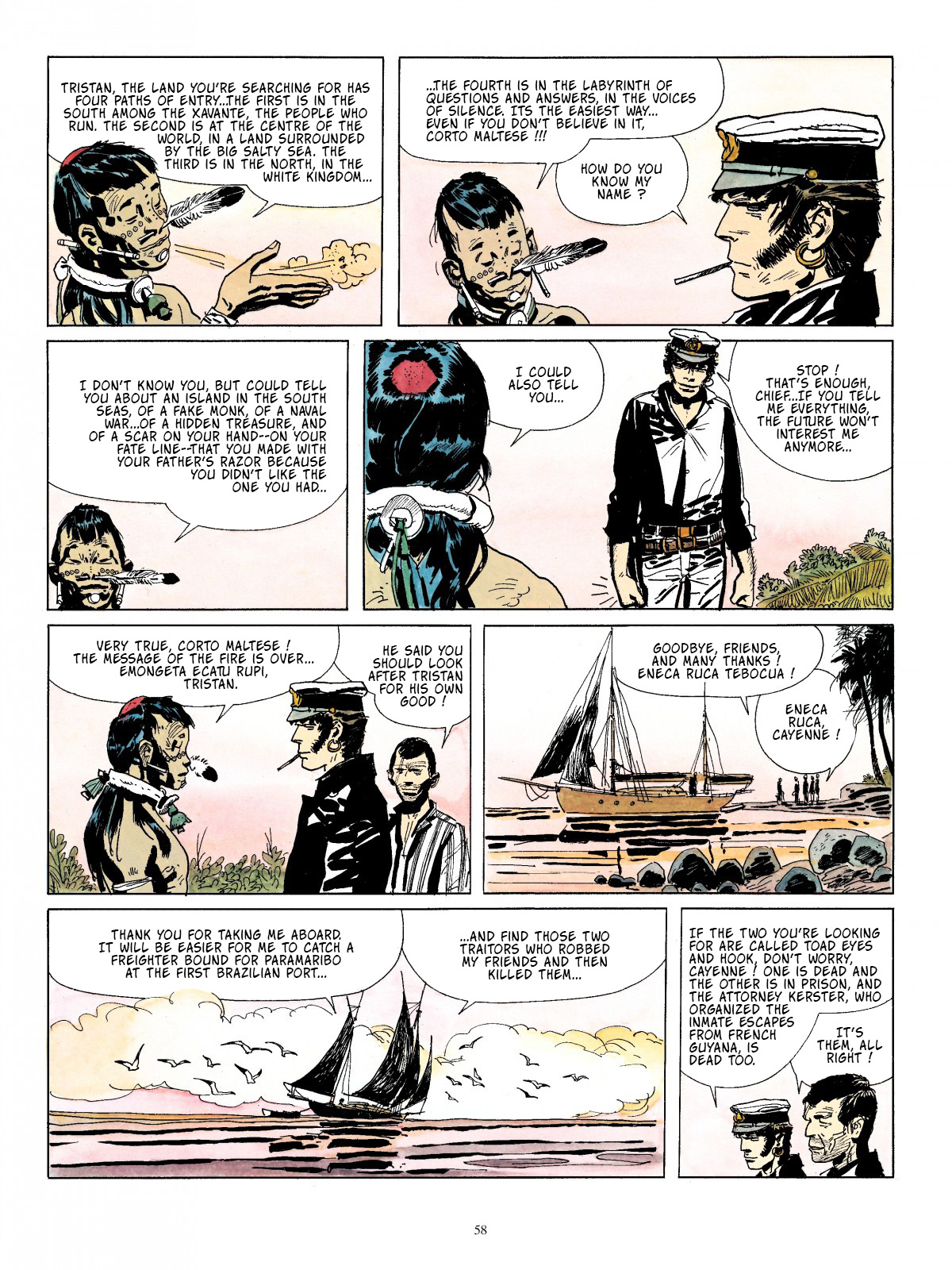 Read online Corto Maltese comic -  Issue # TPB 3 - 46