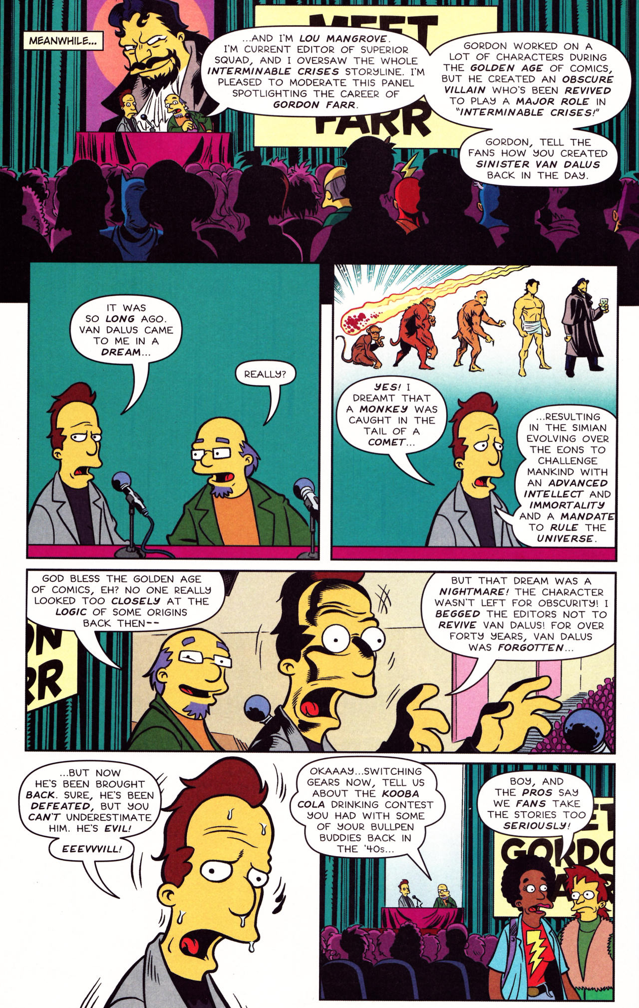 Read online Bongo Comics Presents Simpsons Super Spectacular comic -  Issue #6 - 12