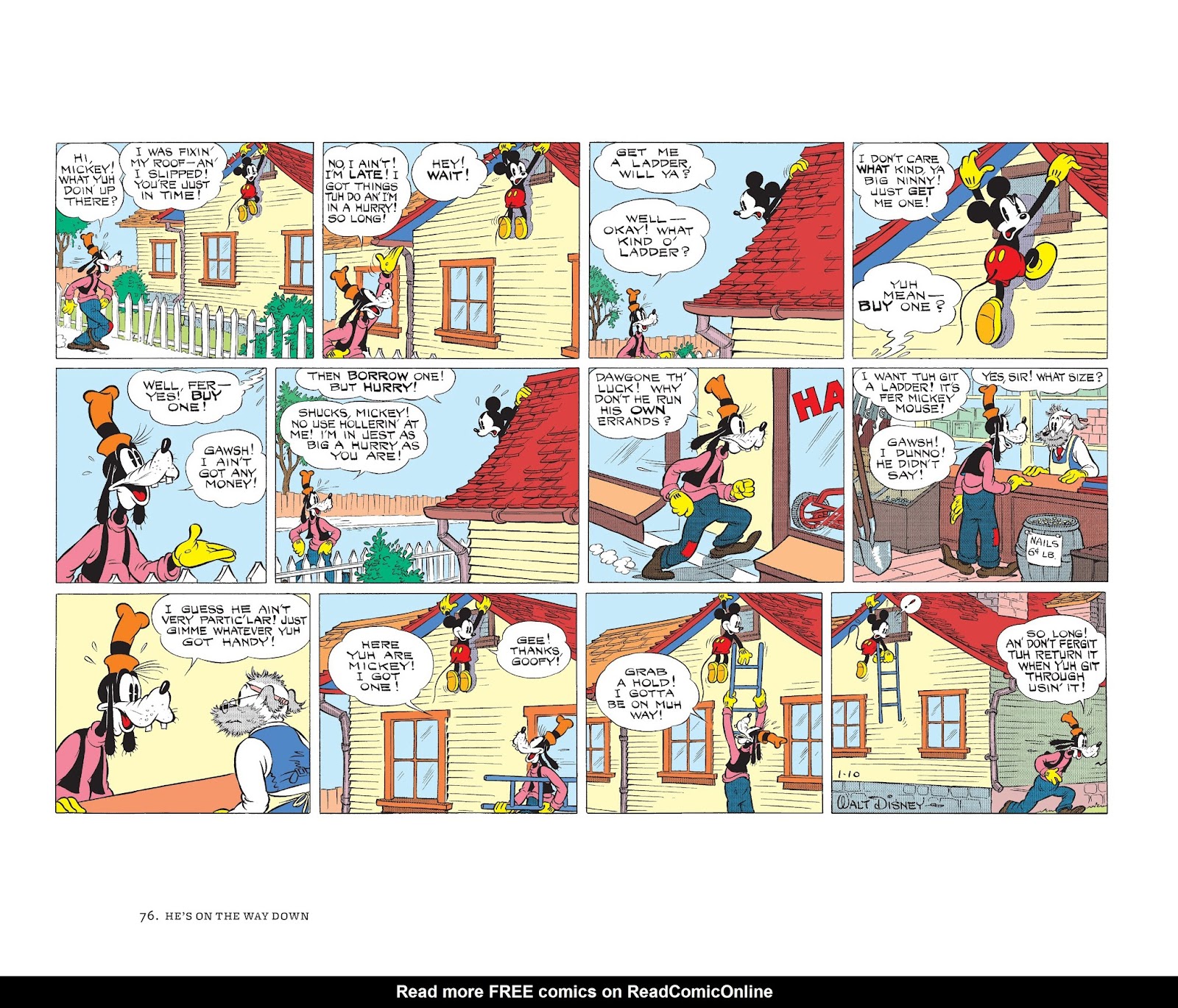 Walt Disney's Mickey Mouse Color Sundays issue TPB 2 (Part 1) - Page 76