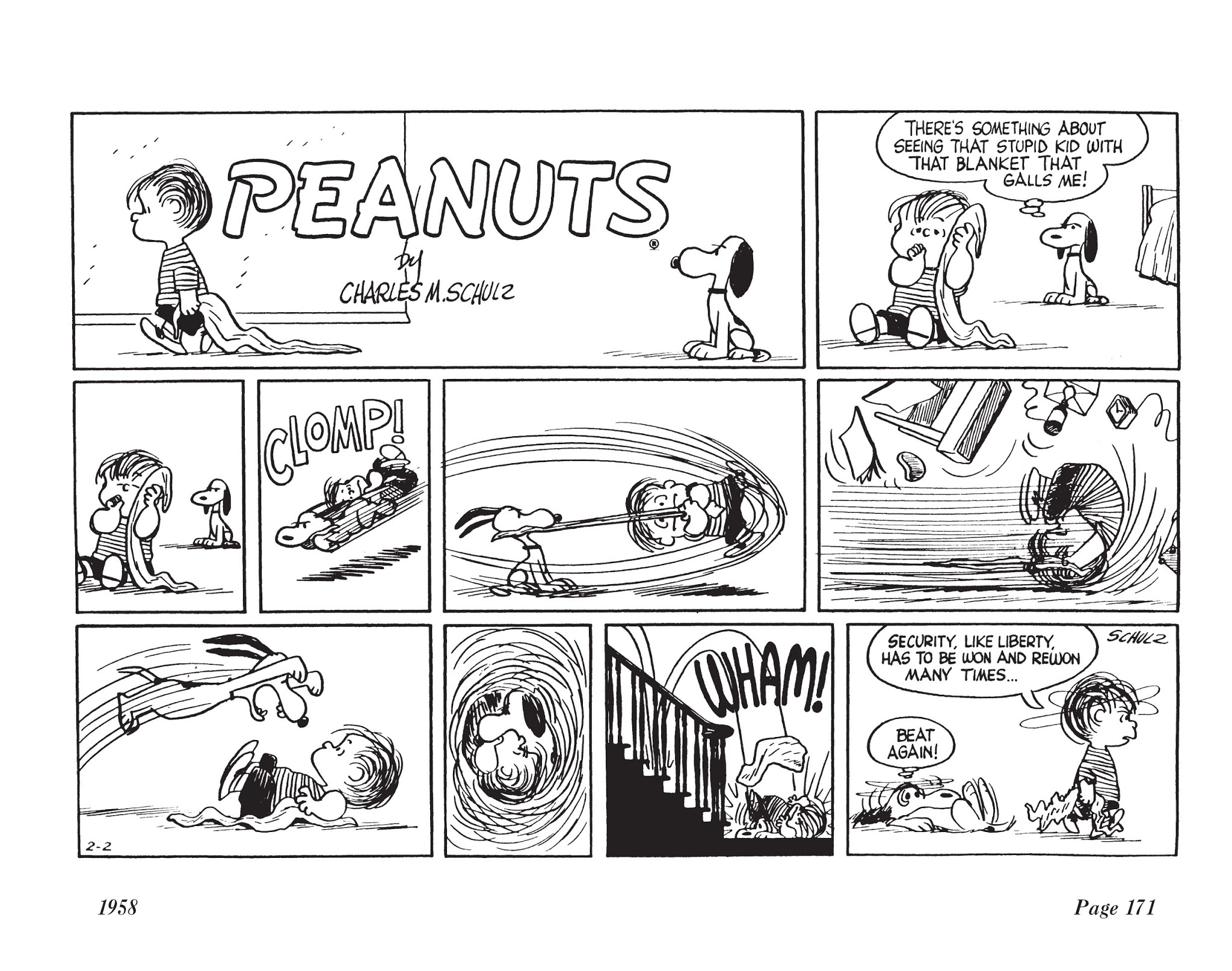 Read online The Complete Peanuts comic -  Issue # TPB 4 - 185