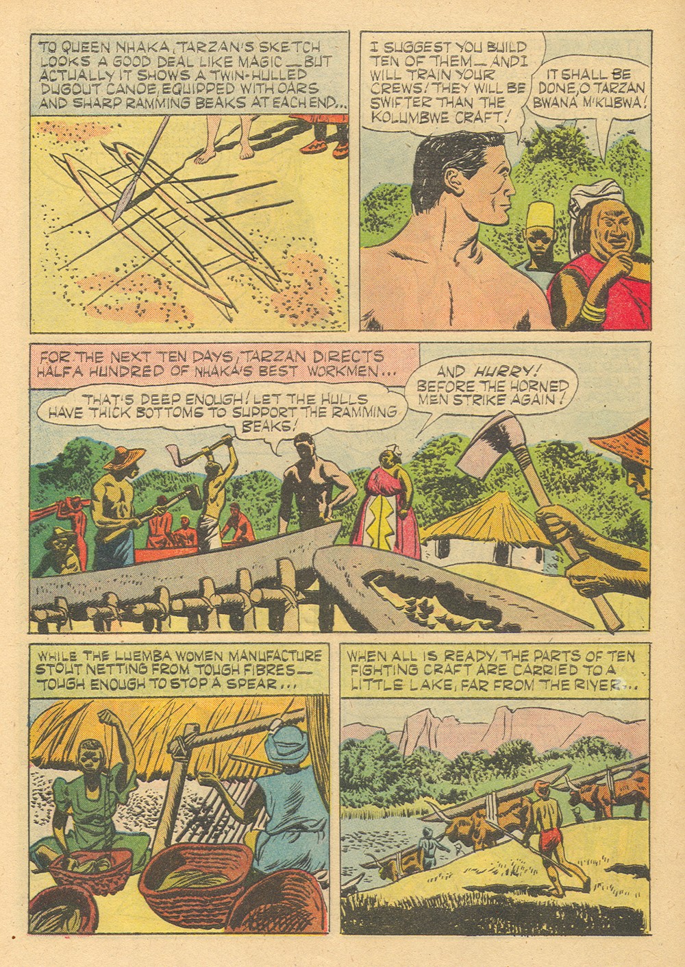 Read online Tarzan (1948) comic -  Issue #111 - 8