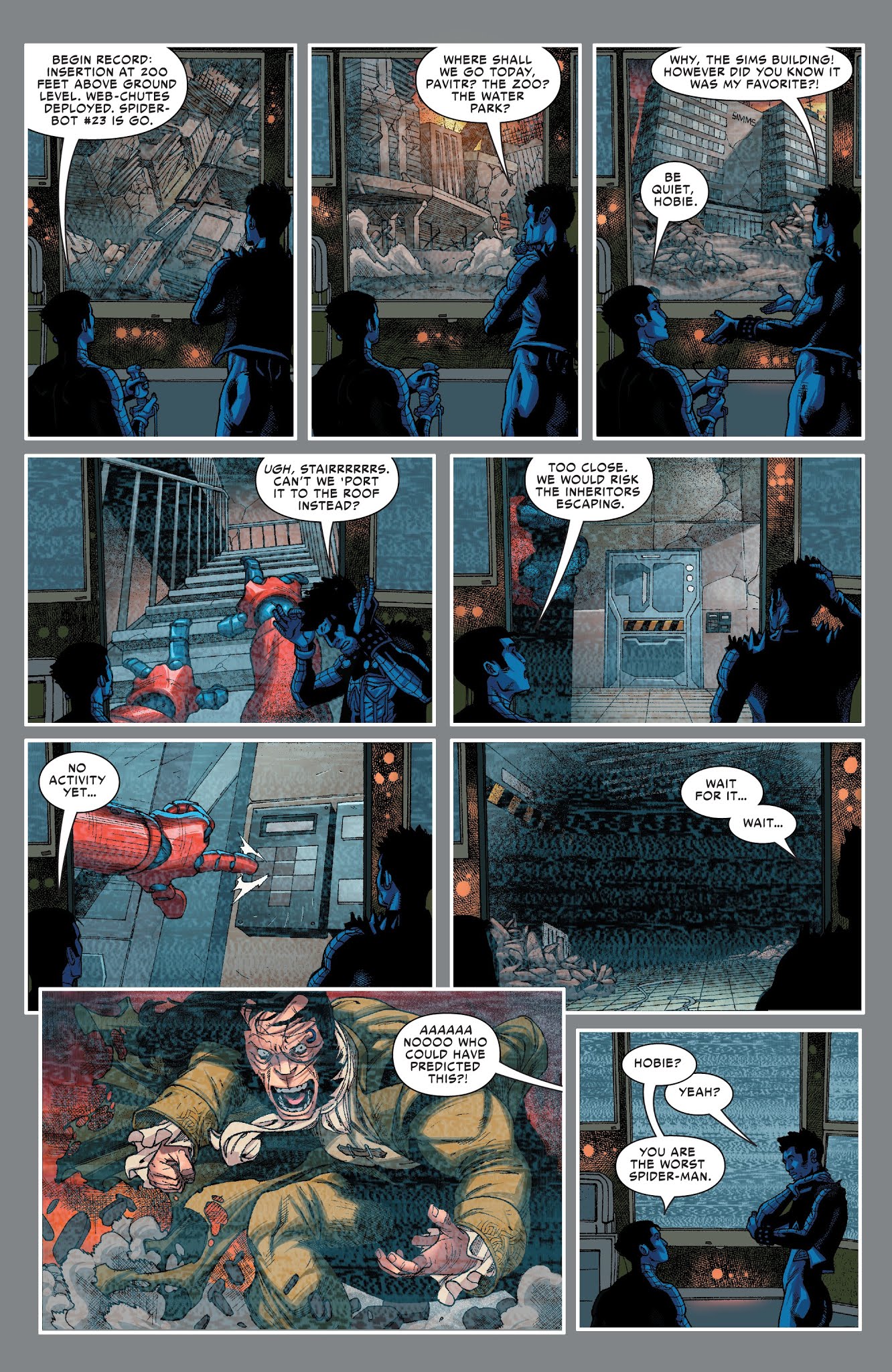 Read online Spider-Geddon comic -  Issue #0 - 24