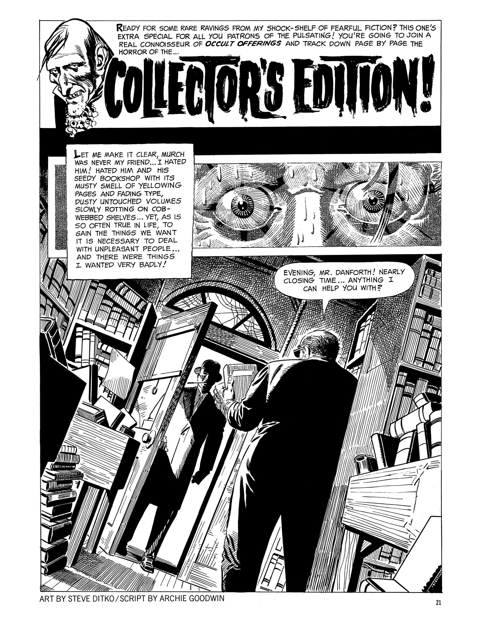 Read online Creepy Presents Steve Ditko comic -  Issue # TPB - 22