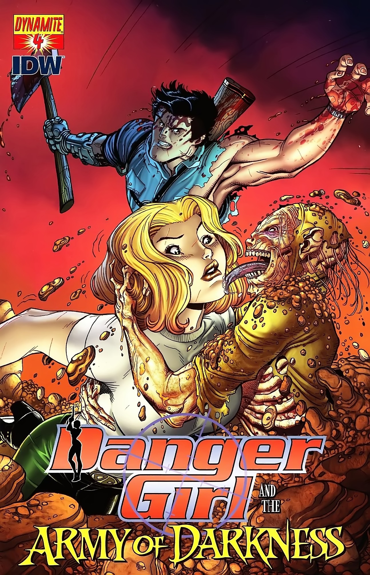 Read online Danger Girl and the Army of Darkness comic -  Issue #4 - 2
