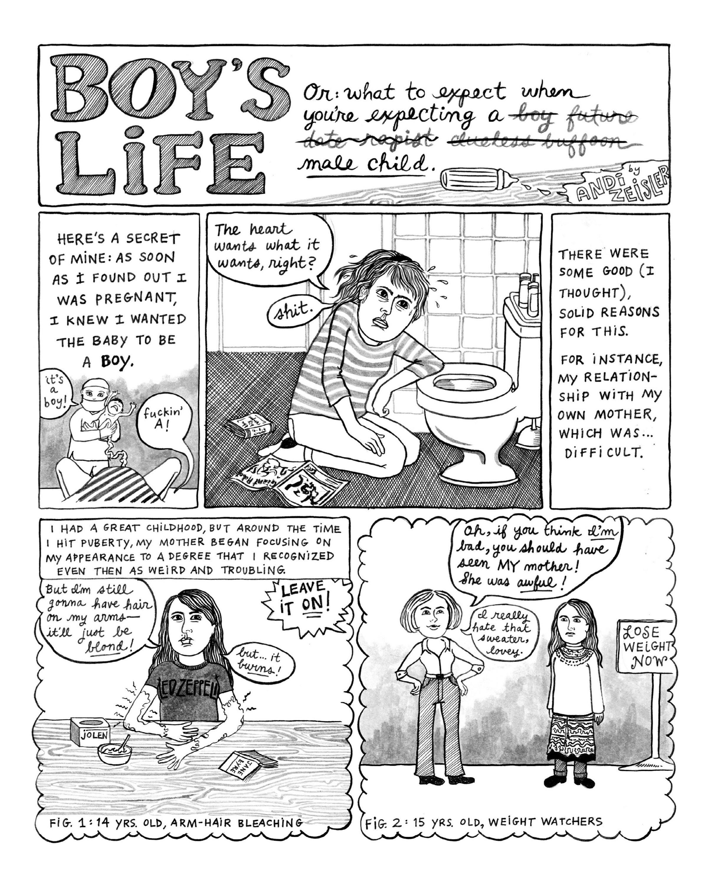 Read online The Big Feminist BUT: Comics About Women comic -  Issue # TPB (Part 2) - 78