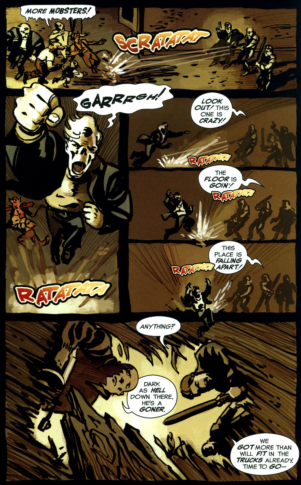 Read online Frankenstein Mobster comic -  Issue #4 - 21
