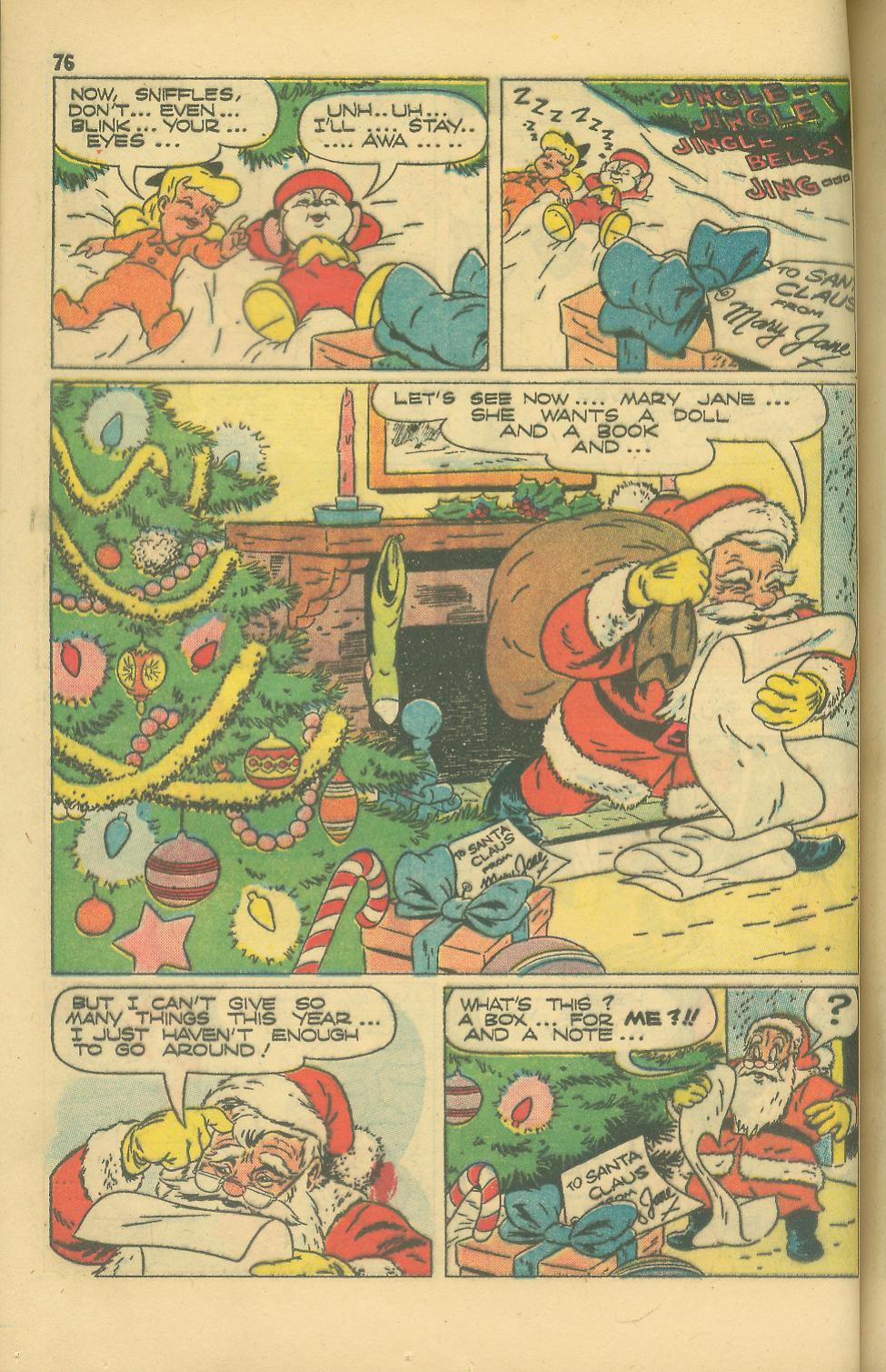Read online Bugs Bunny's Christmas Funnies comic -  Issue # TPB 1 - 78