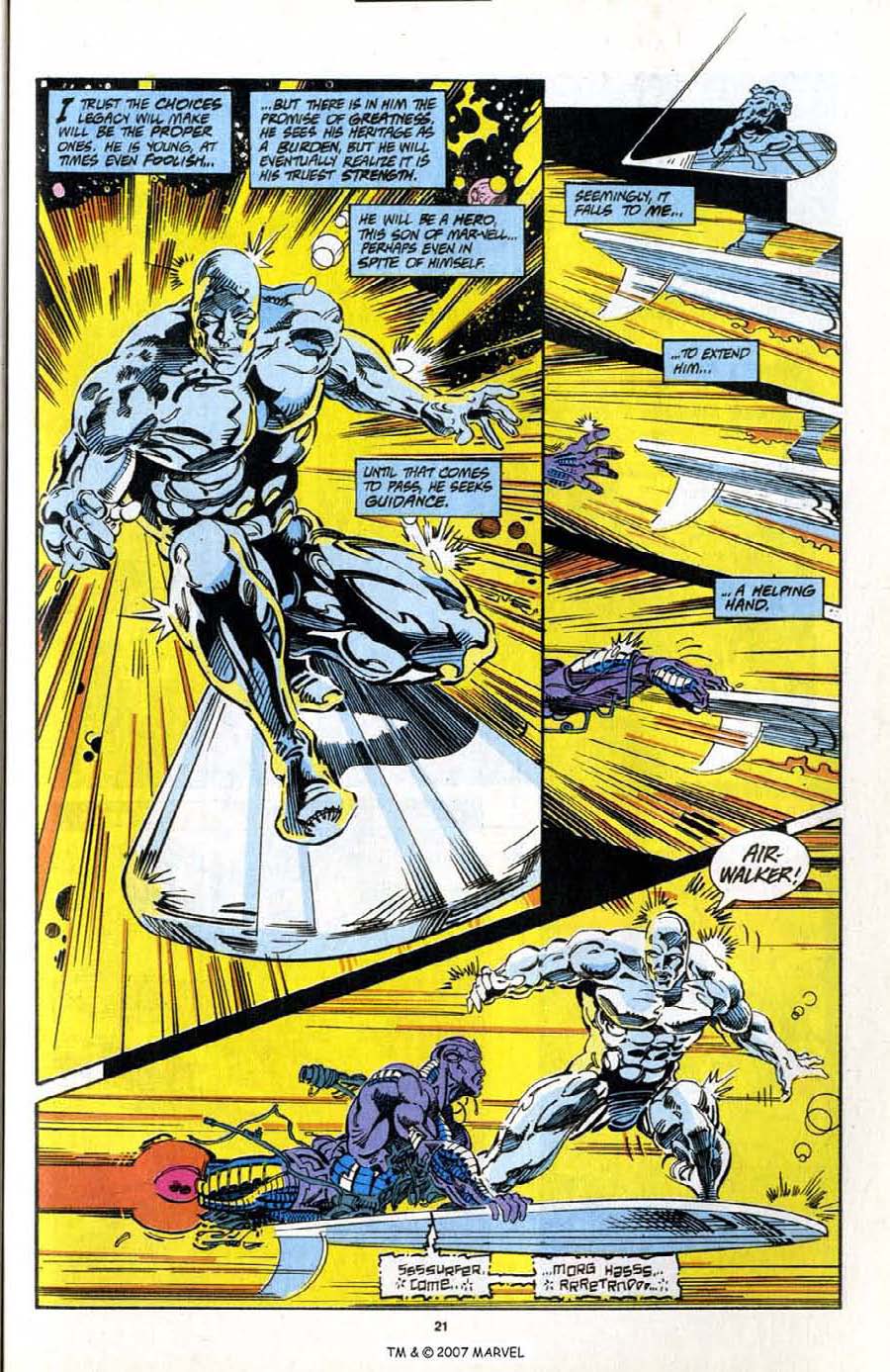 Read online Silver Surfer (1987) comic -  Issue # _Annual 7 - 23