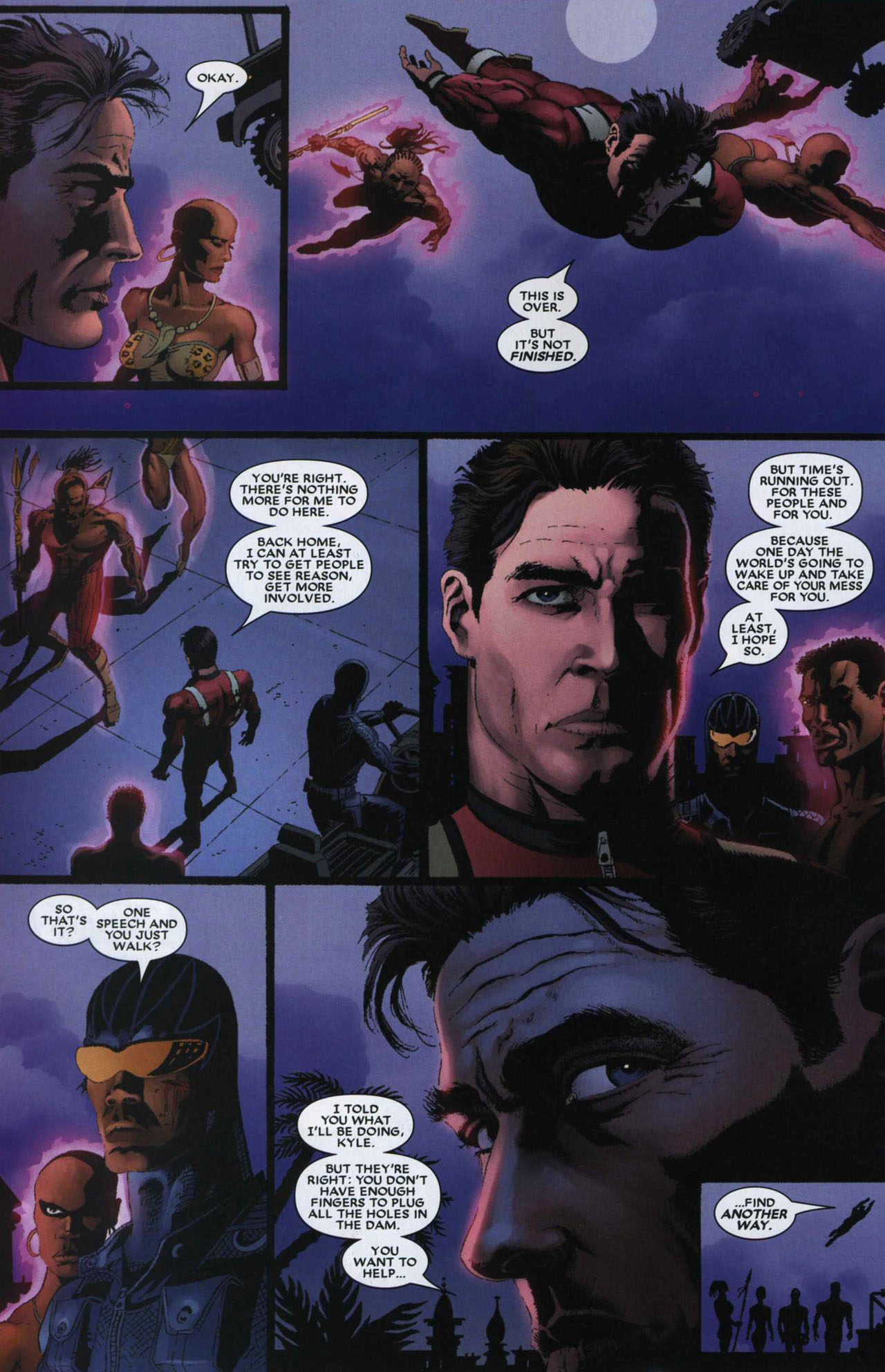 Read online Squadron Supreme: Hyperion vs. Nighthawk comic -  Issue #4 - 23