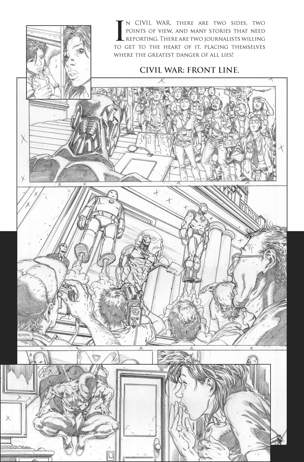 Read online Civil War: Opening Shot comic -  Issue # Full - 15