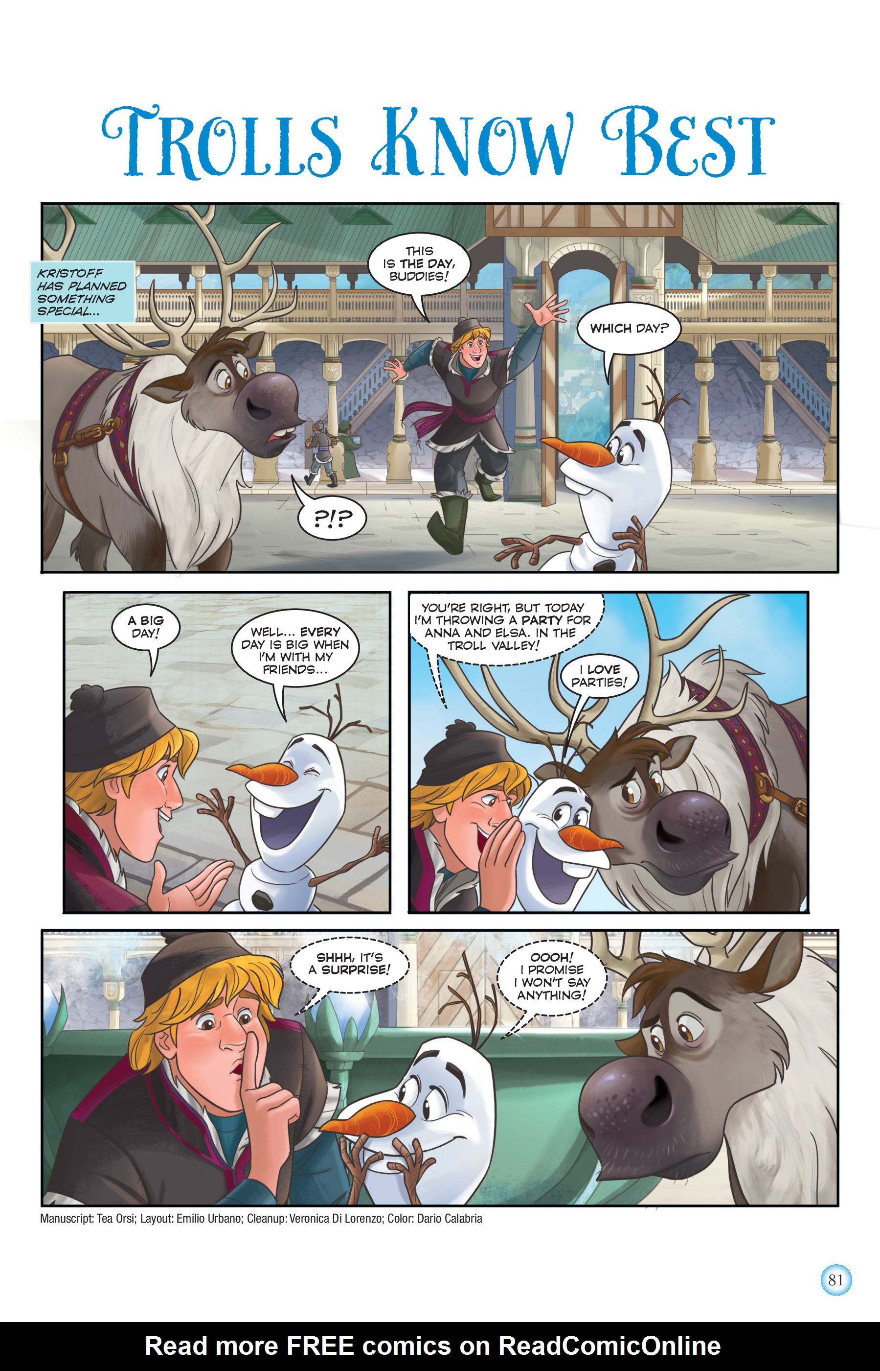 Read online Frozen Adventures: Snowy Stories comic -  Issue # TPB (Part 1) - 81