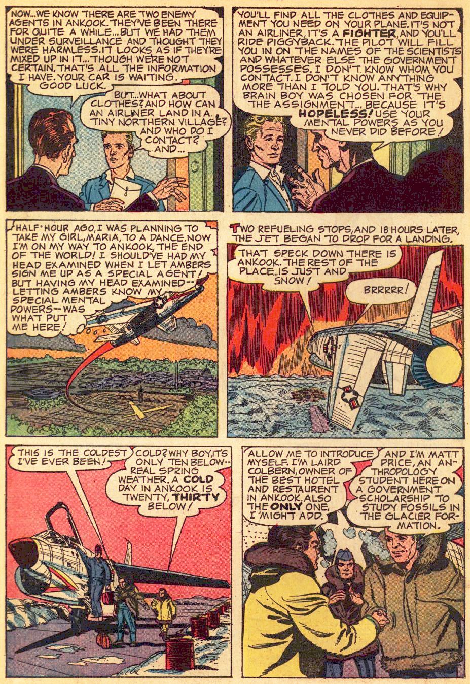 Read online Brain Boy (1962) comic -  Issue #3 - 6