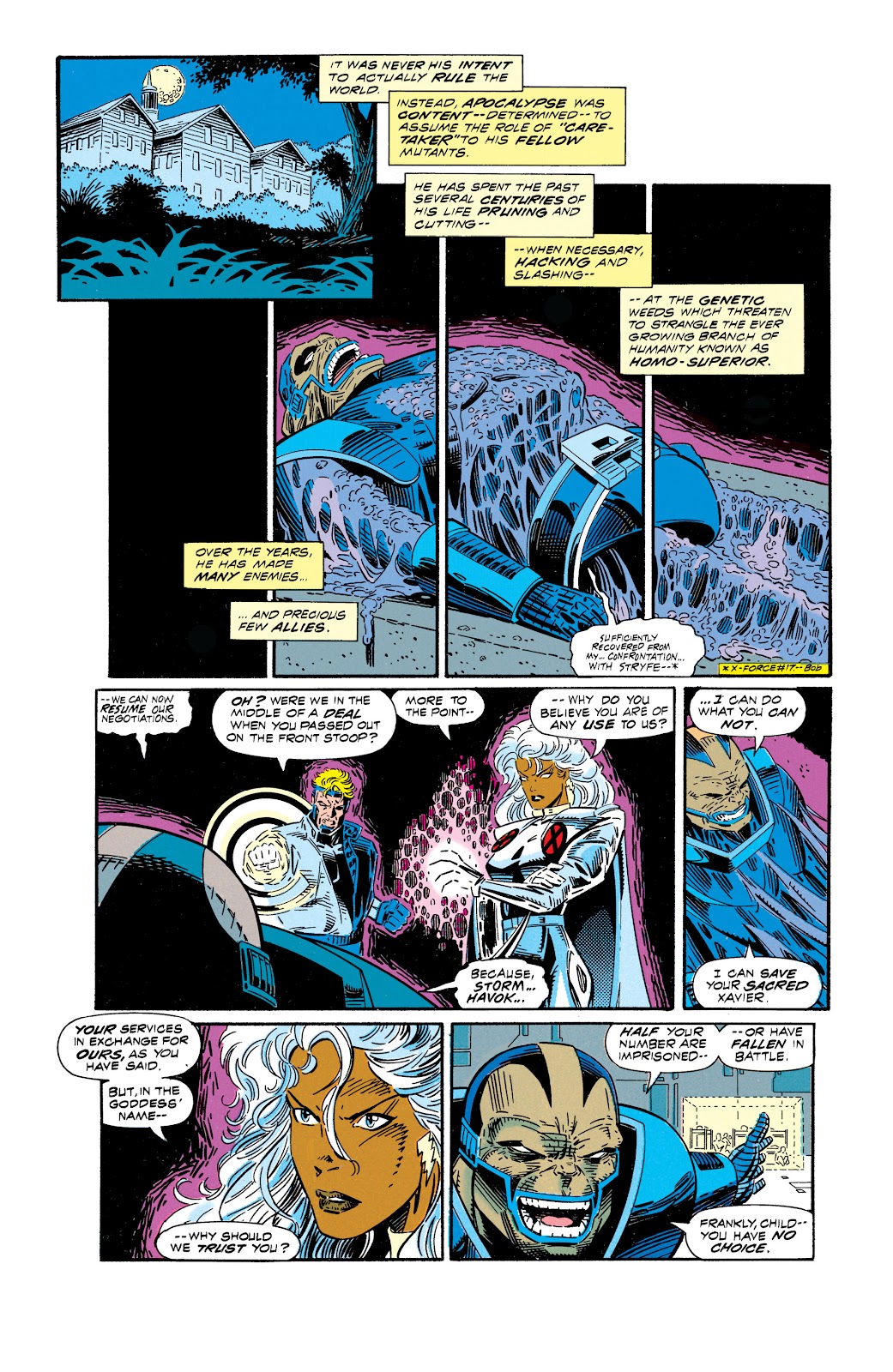X-Men Milestones: X-Cutioner's Song issue TPB (Part 3) - Page 1