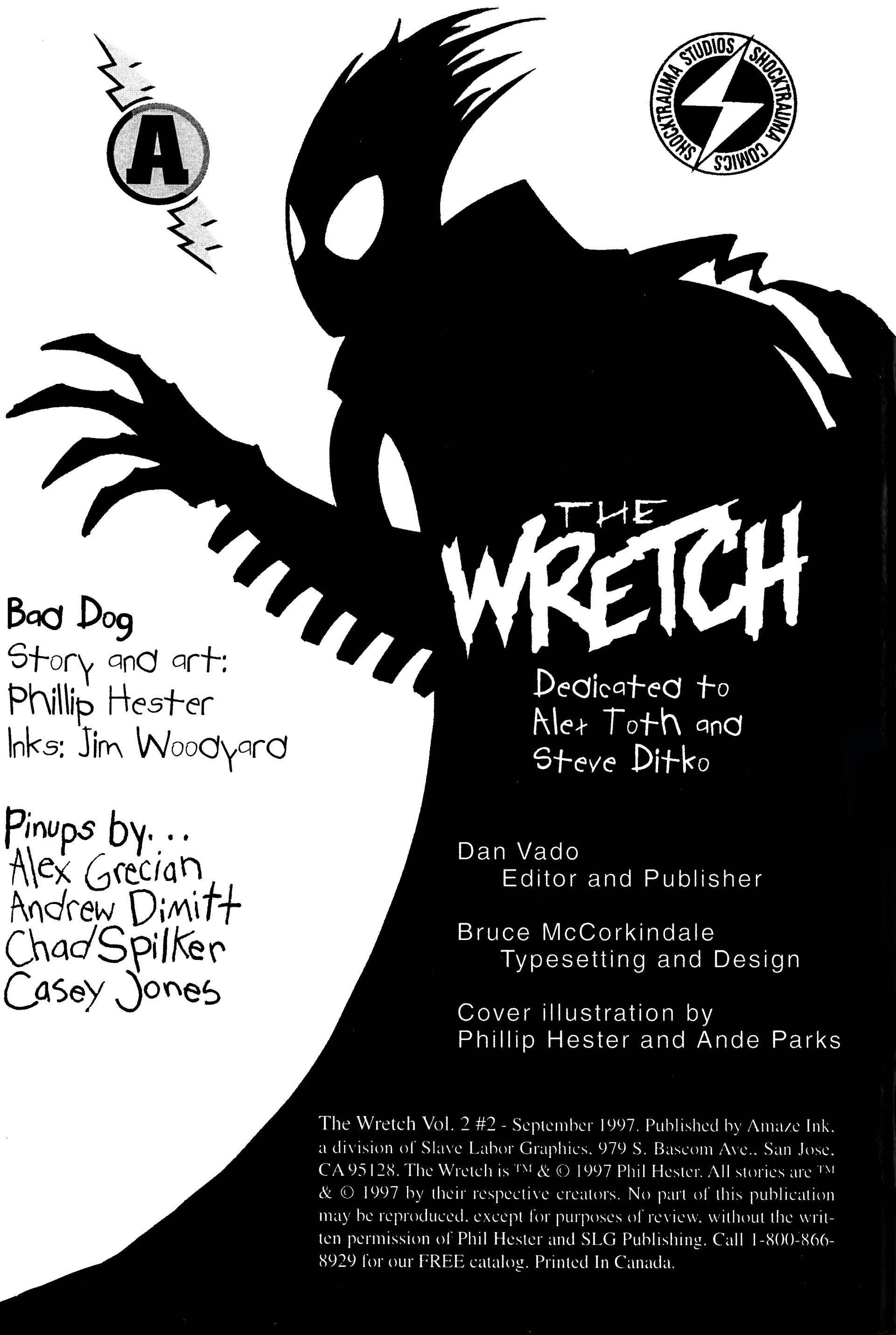 Read online Wretch (1997) comic -  Issue #2 - 2