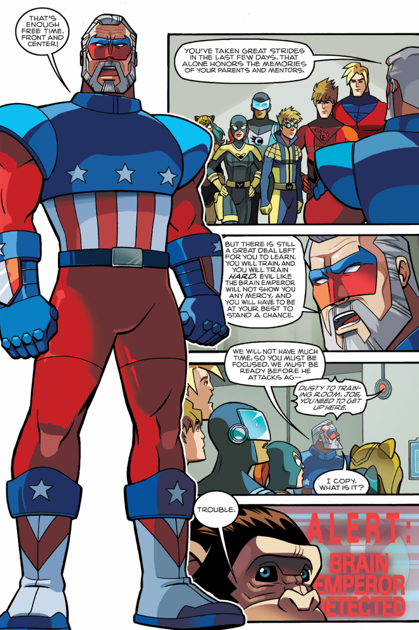 Read online New Crusaders: Rise Of The Heroes comic -  Issue #4 - Act IV - 5