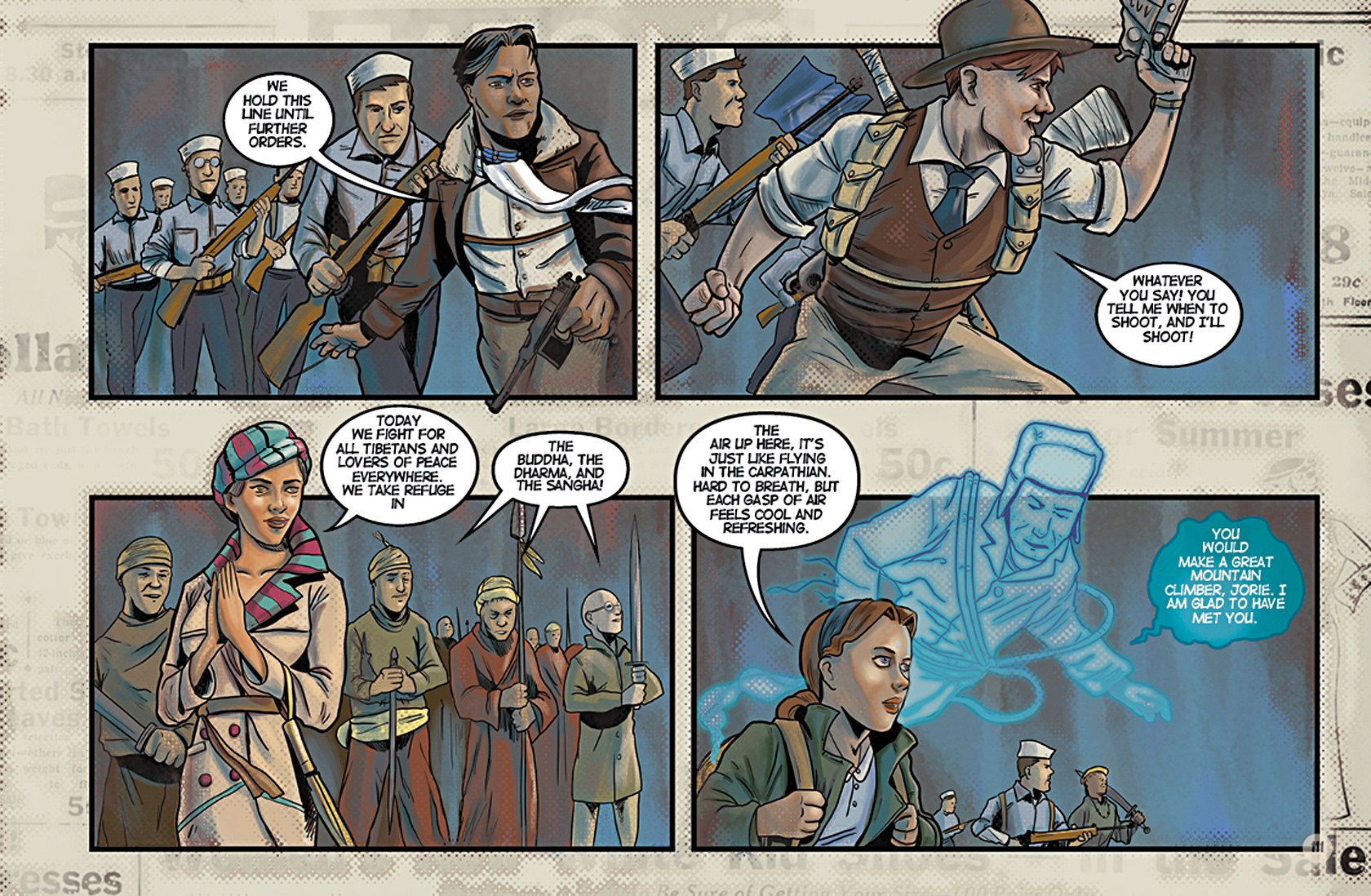 Read online The Adventures of the 19XX comic -  Issue #3 - 108