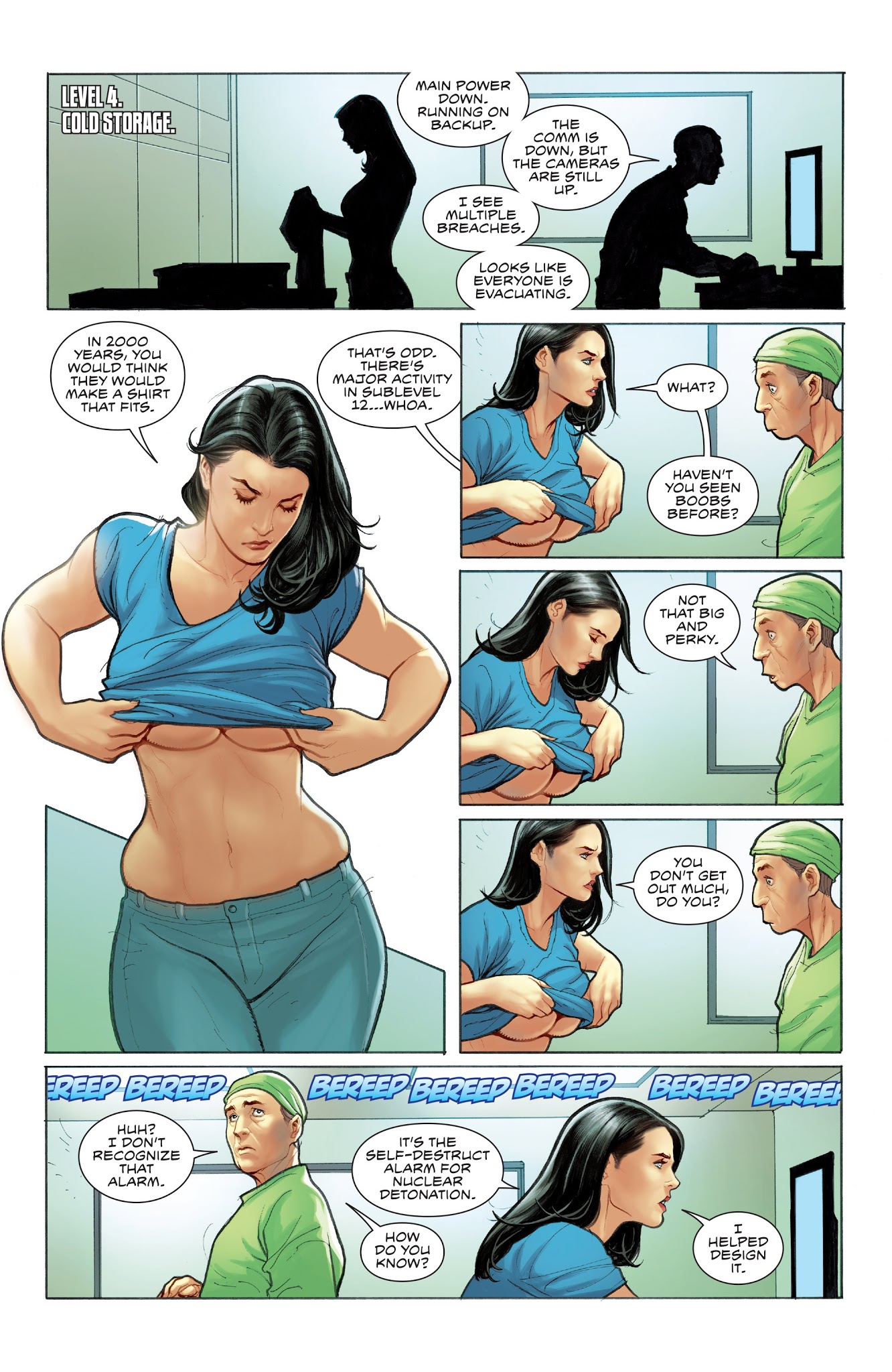 Read online Skybourne comic -  Issue #5 - 8